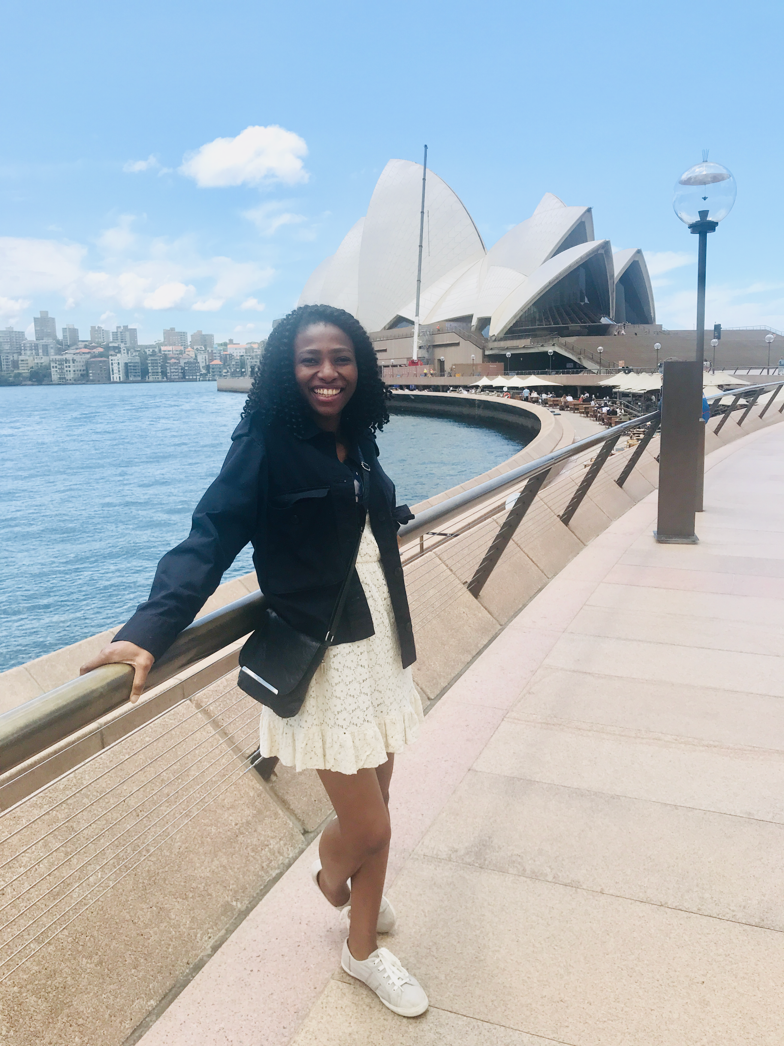 Laurie’s customers, Evan and Kade, running down a mountain after getting married. 