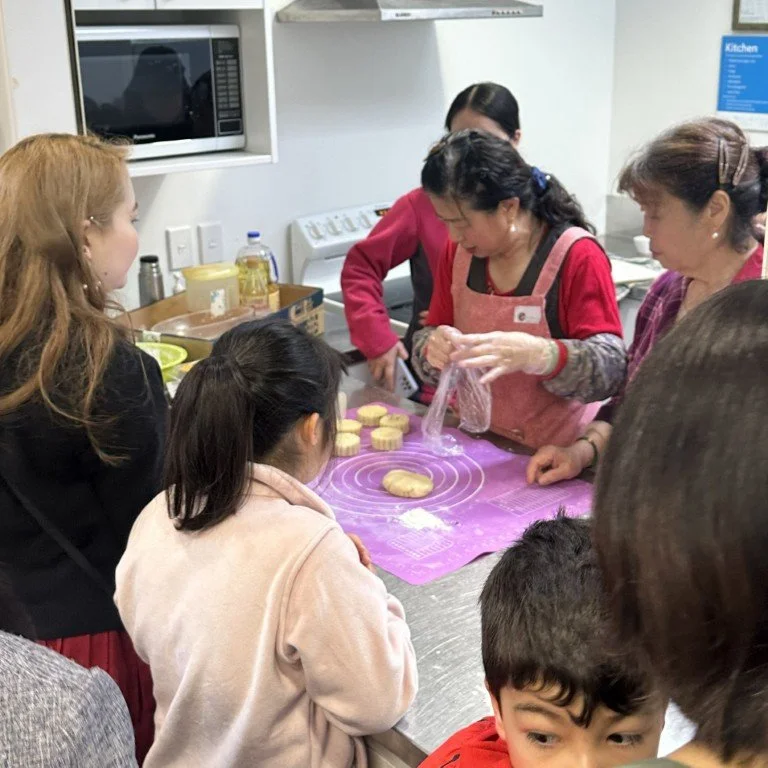 Moon cake making with Epsom Chinese Association