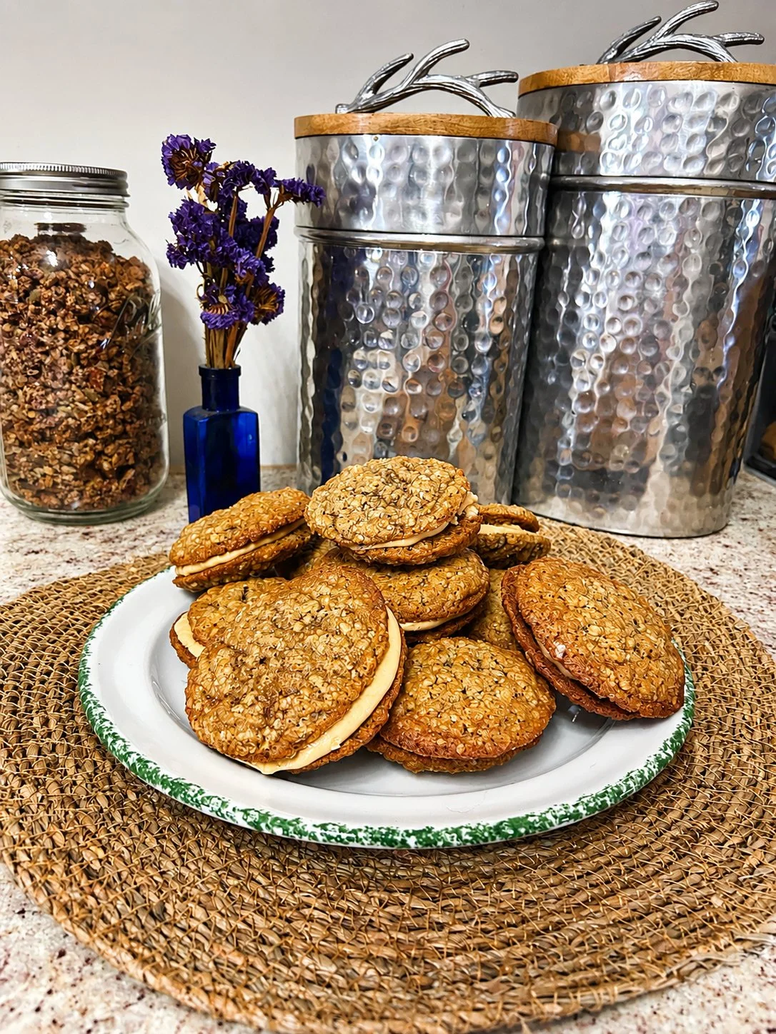 Soft, nostalgic oatmeal cream pies with tender, chewy cookies sandwiched around a smooth, sweet cream filling—comforting, classic, and irresistibly homemade.