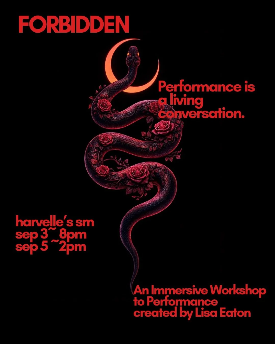Art shouldn&rsquo;t just be viewed&mdash;it should be felt. 
Join us this Thursday as our artists take the stage to express the unexpressed. 
No screens, no filter, just pure human connection and raw performance. 
✨ See you there. 🎟️Ticket link in b