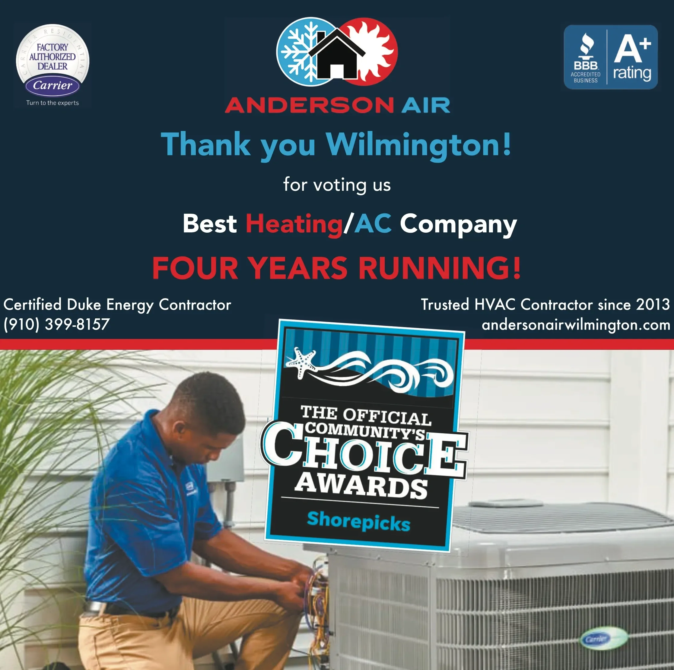 Congratulations Anderson Air