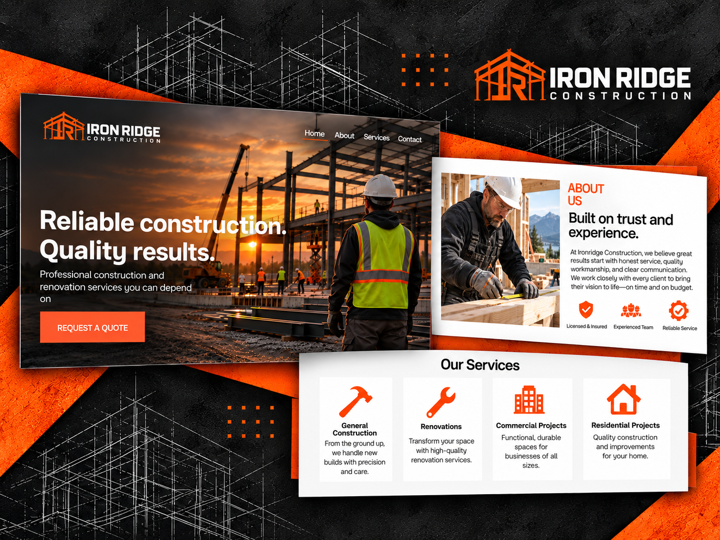 IRONRIDGE CONSTRUCTION