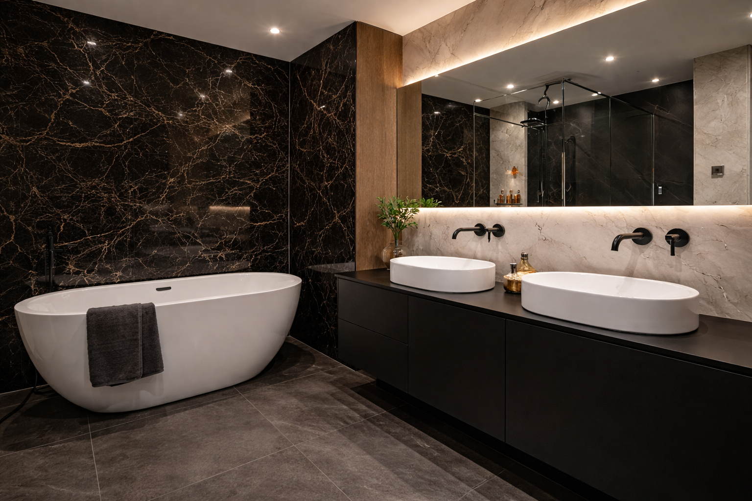 Dark Bathrooms Manchester