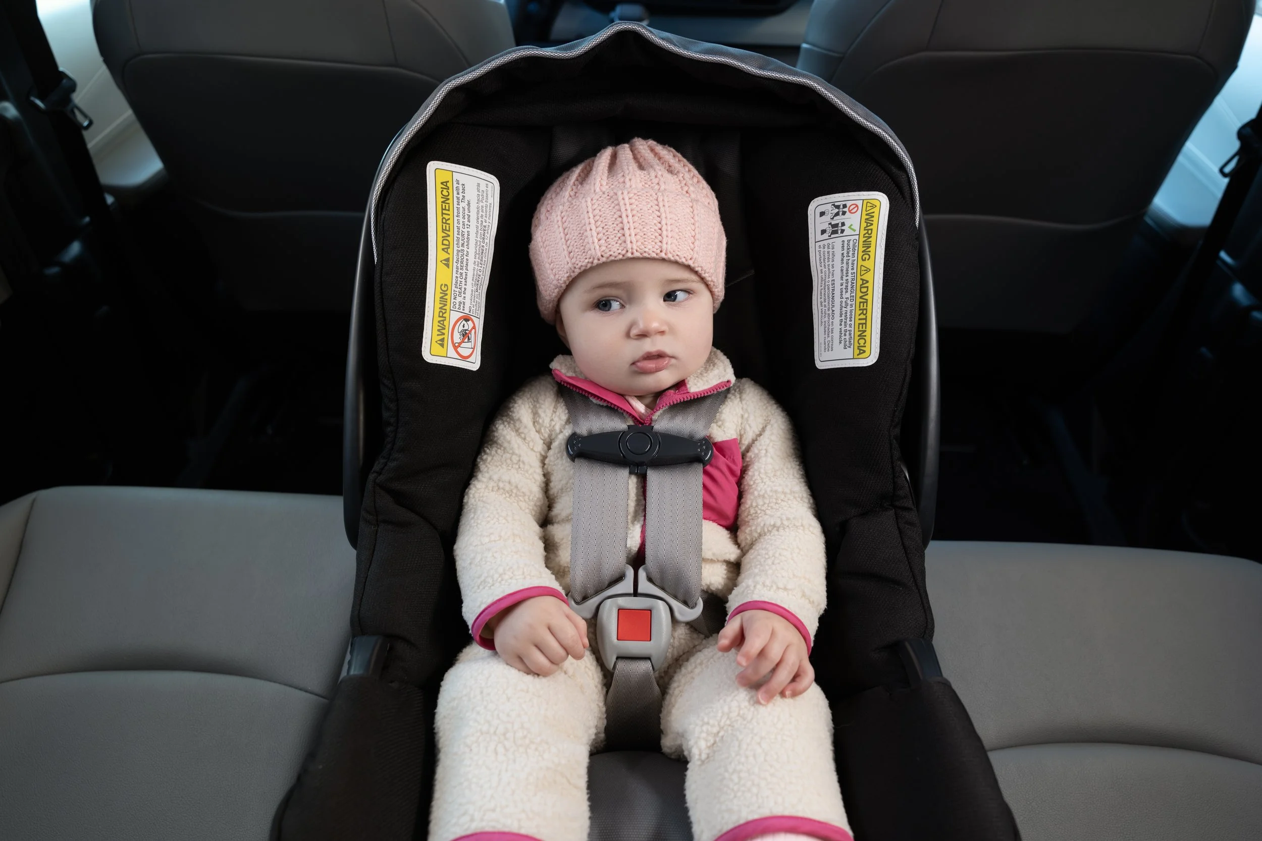 Baby in Rear Facing Car Seat