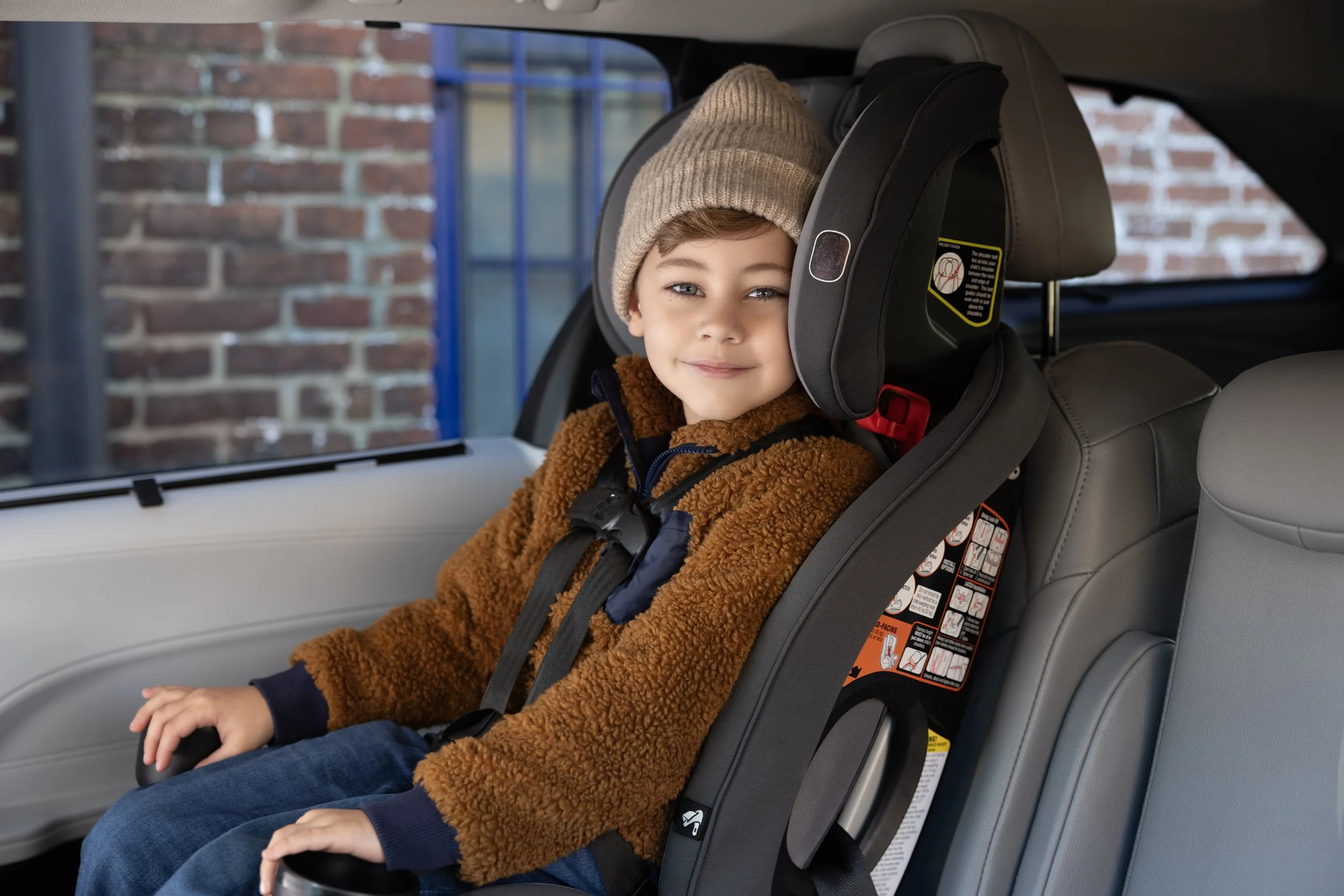 Older Child in Forward Facing car seat