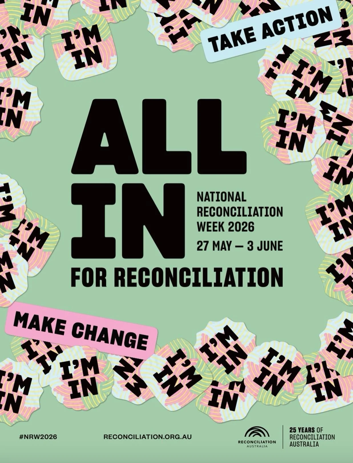 Pope Road Kindergarten acknowledges
National Reconciliation Week, May 27 &ndash; June 3
#NRW2026.

National Reconciliation Week is a time for all Australians to learn about our shared histories, cultures, and achievements, and to explore how each of 