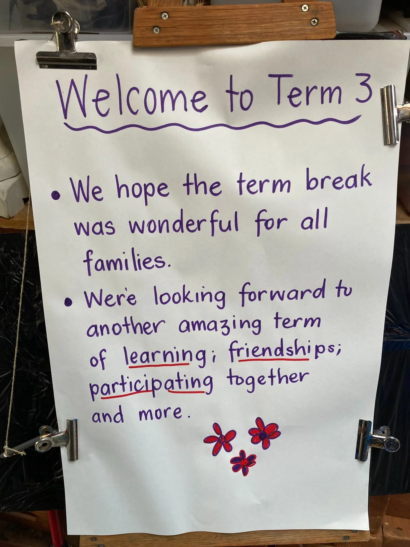 As we welcome a new term, we also acknowledge the incredible encounters of friendships, learning and participation the children have experienced in the first half of the year. Our teaching team draws on these reflections to inform and shape learning 