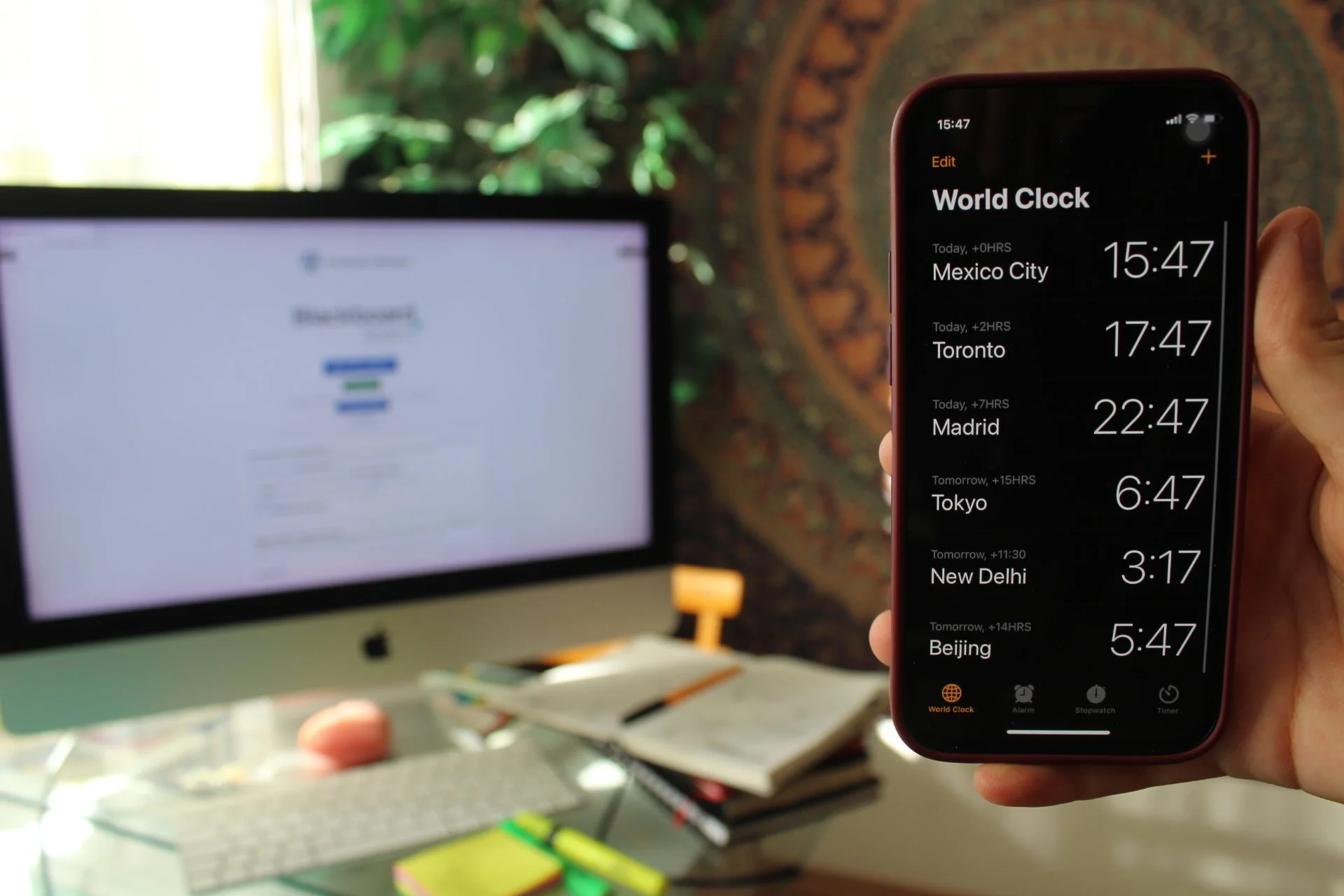 Online Learning from 3,624 km Away