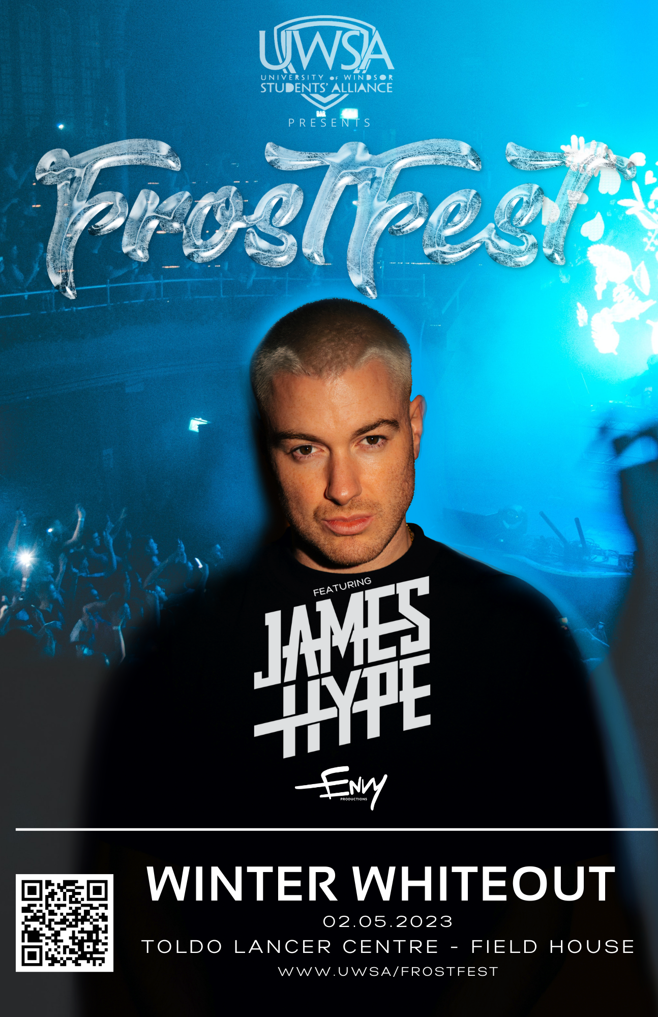 International EDM artist James Hype to headline UWSA’s FrostFest concert