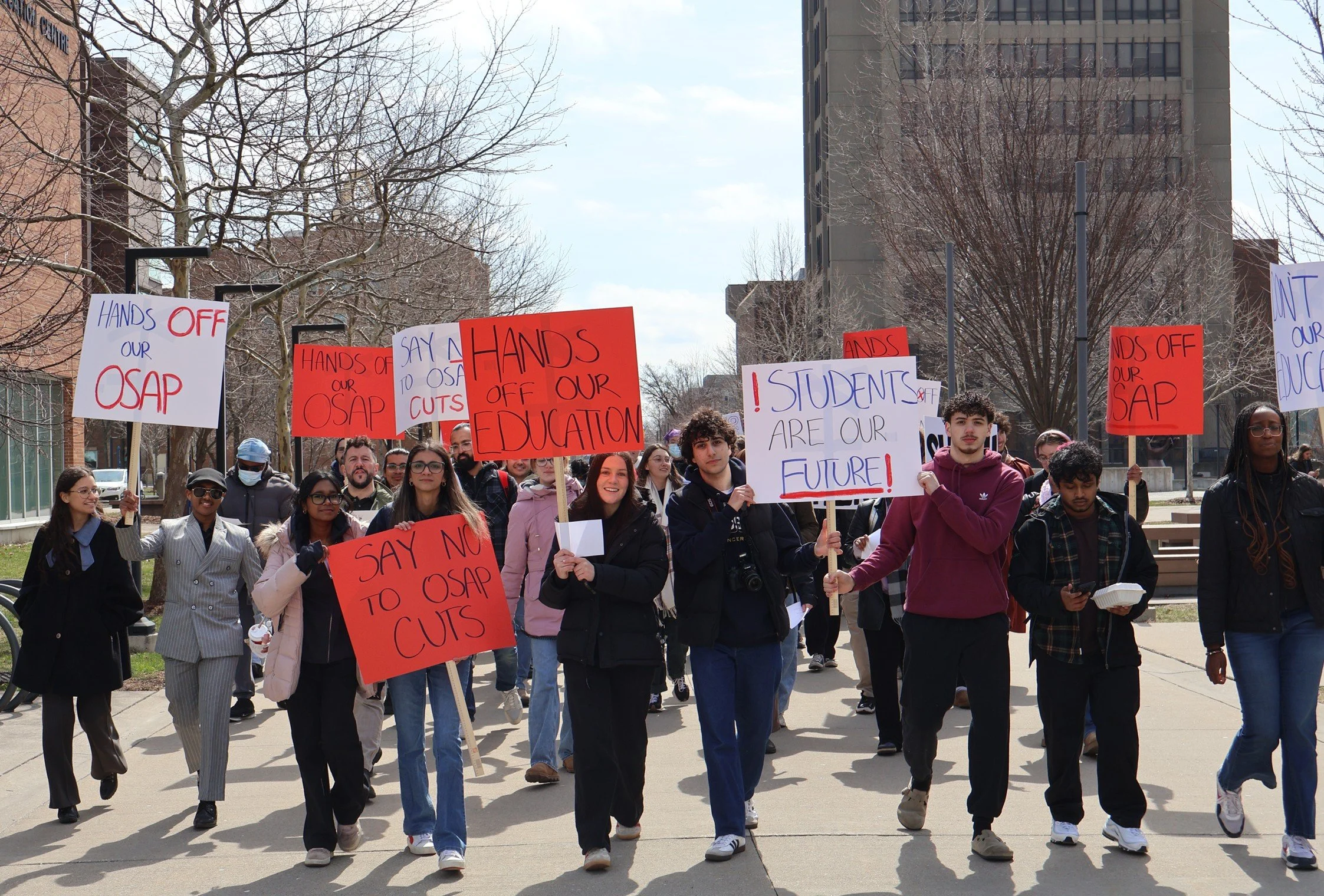 UWindsor students raise awareness for OSAP cuts