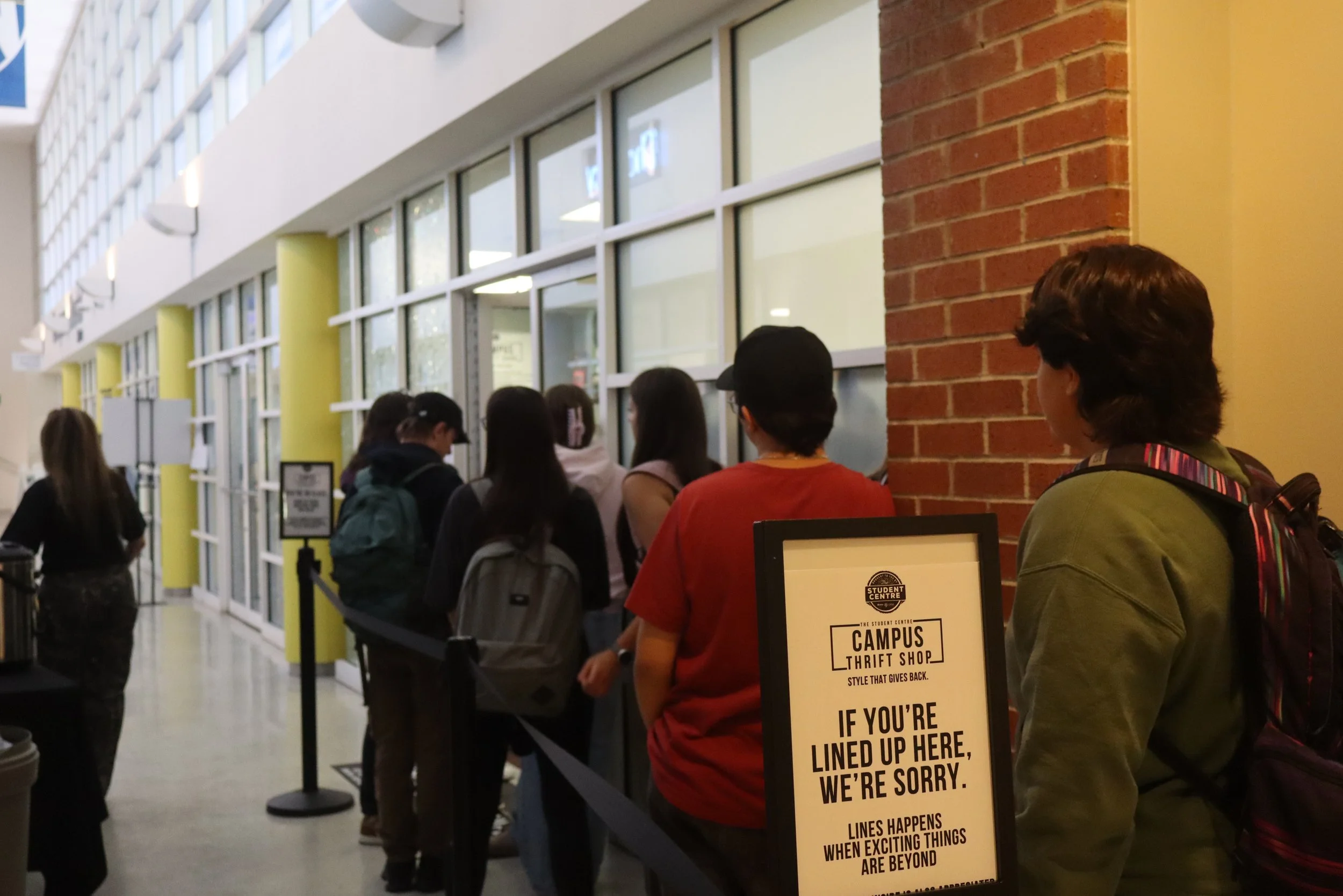 “Style that gives back”: Campus Thrift Shop opens in the CAW 