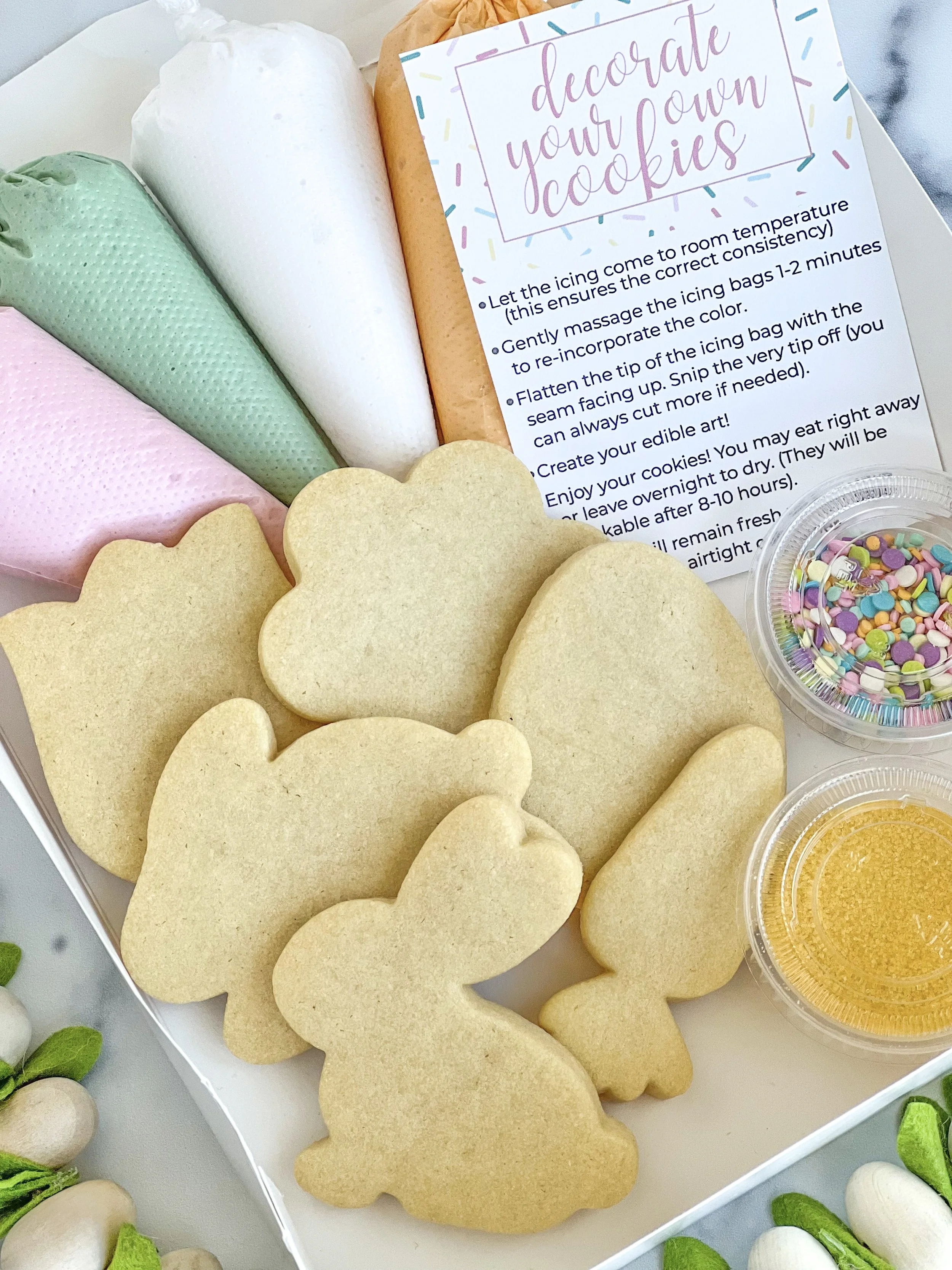 Decorate-Your-Own Easter Cookie Decorating Kit