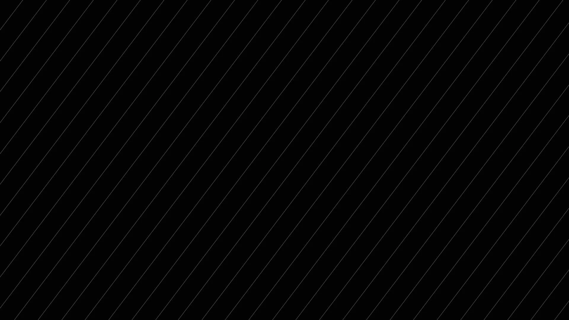 Black background with diagonal gray lines.