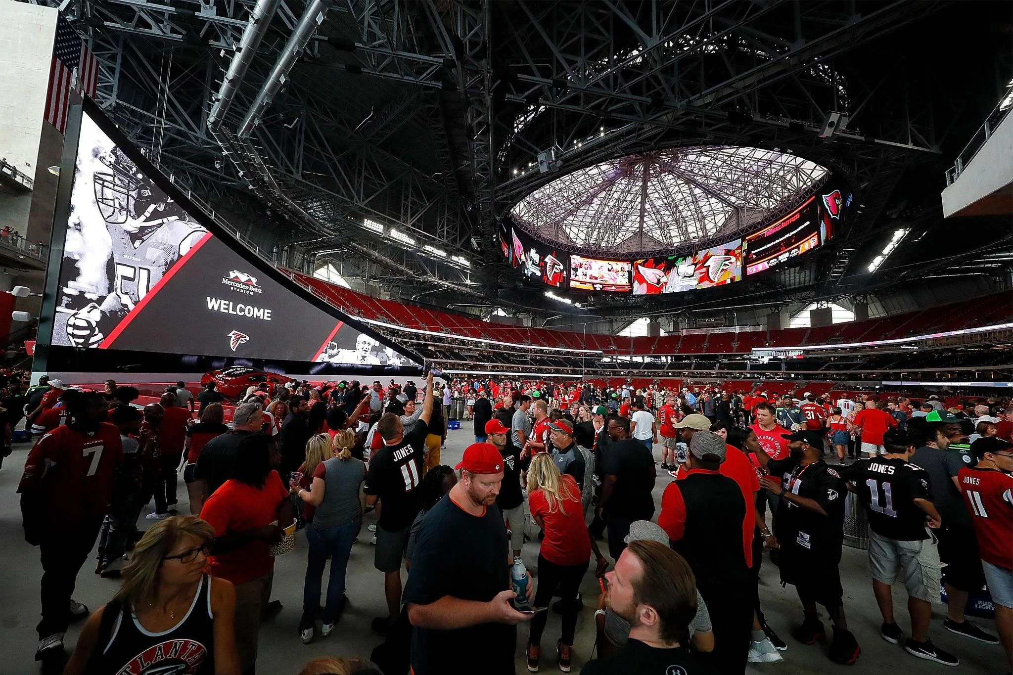 Falcons Game Day Experience