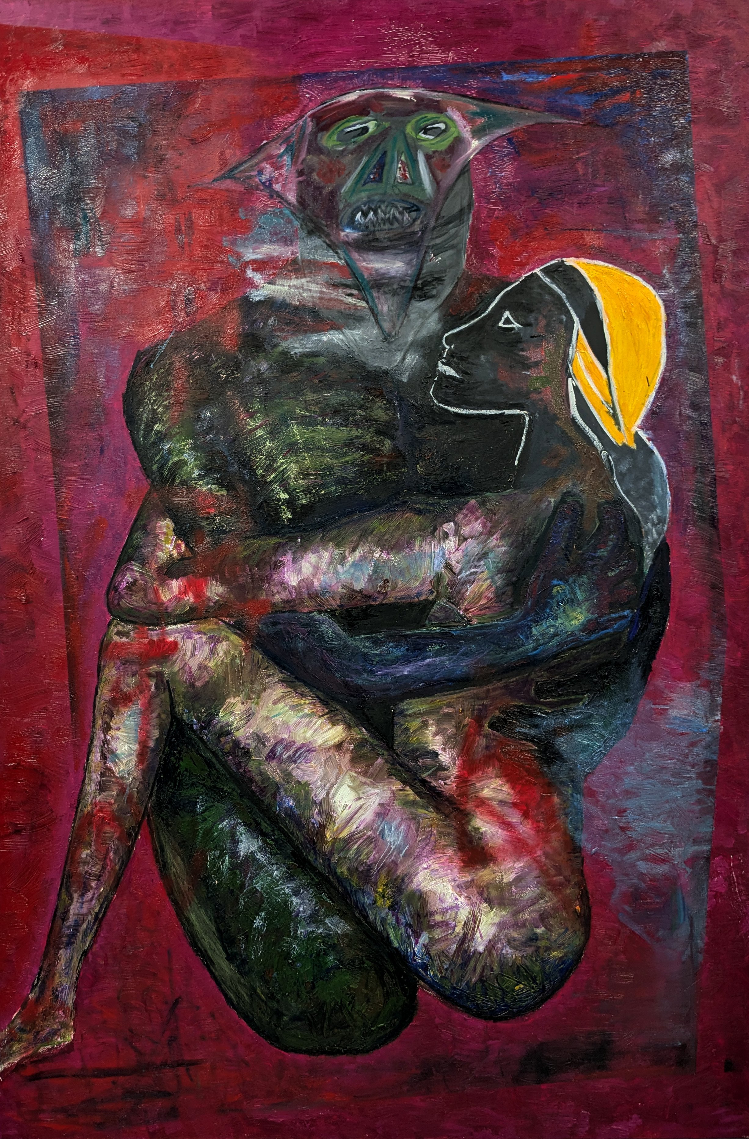 Tender, 2026, Oil on Canvas, 182 x 122 x 4 cm