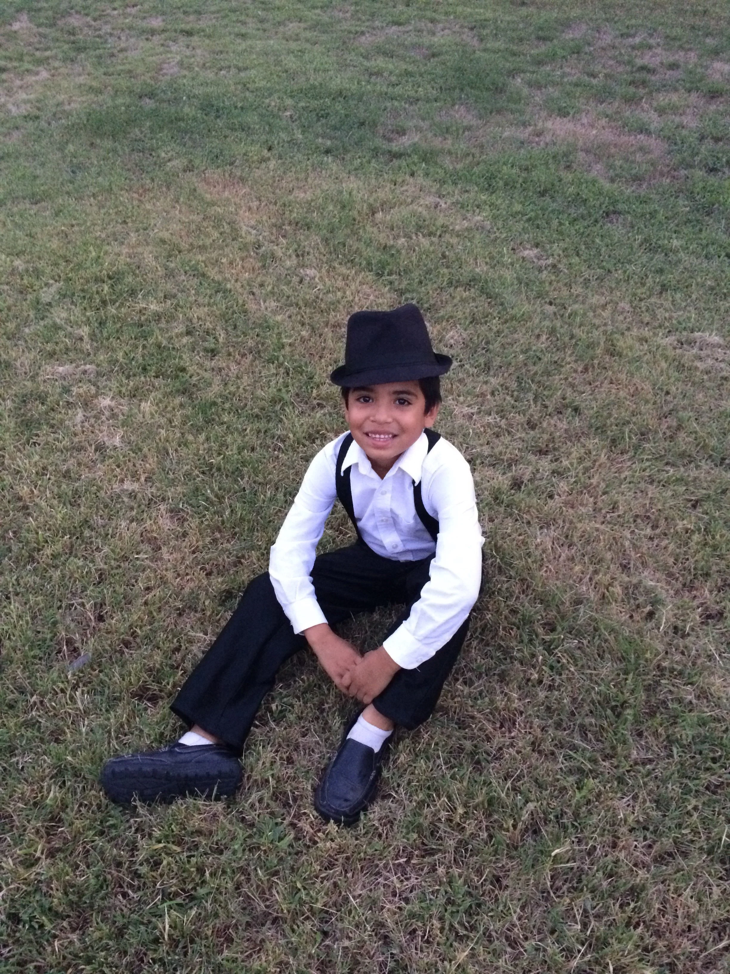 Founder Nehemiah Castillo at 6 years old.