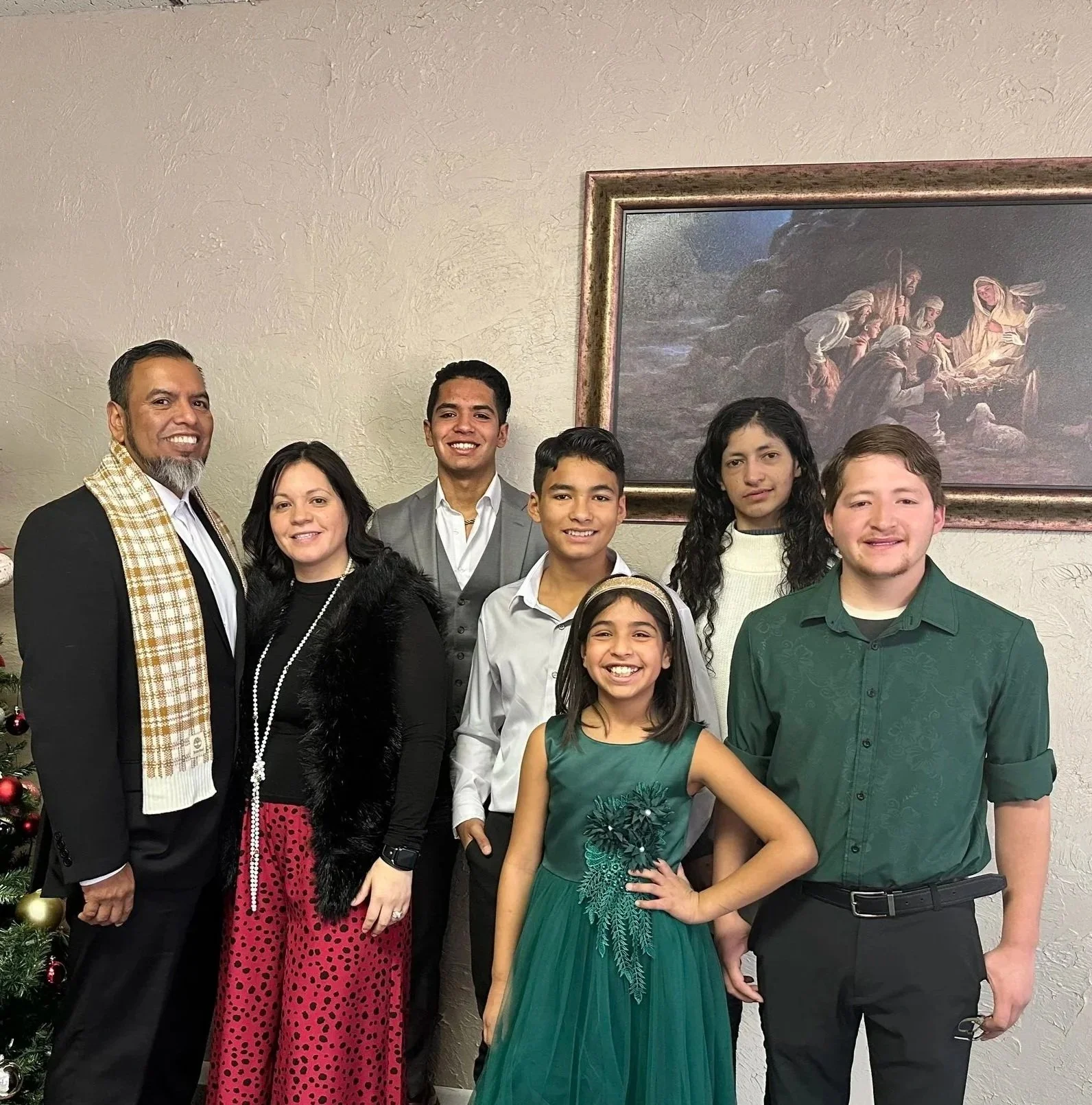 Founder Nehemiah Castillo and his family.