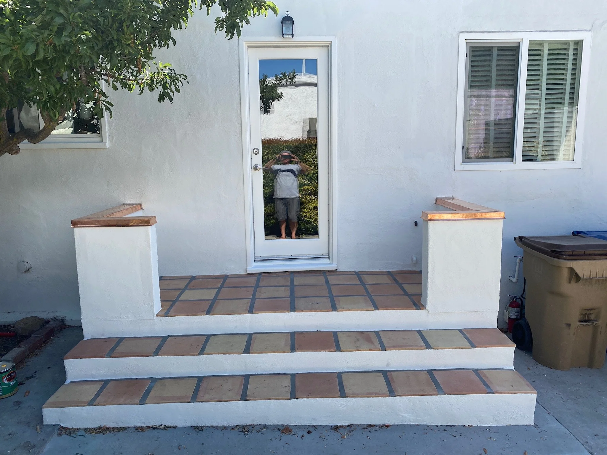 new entry steps -paso