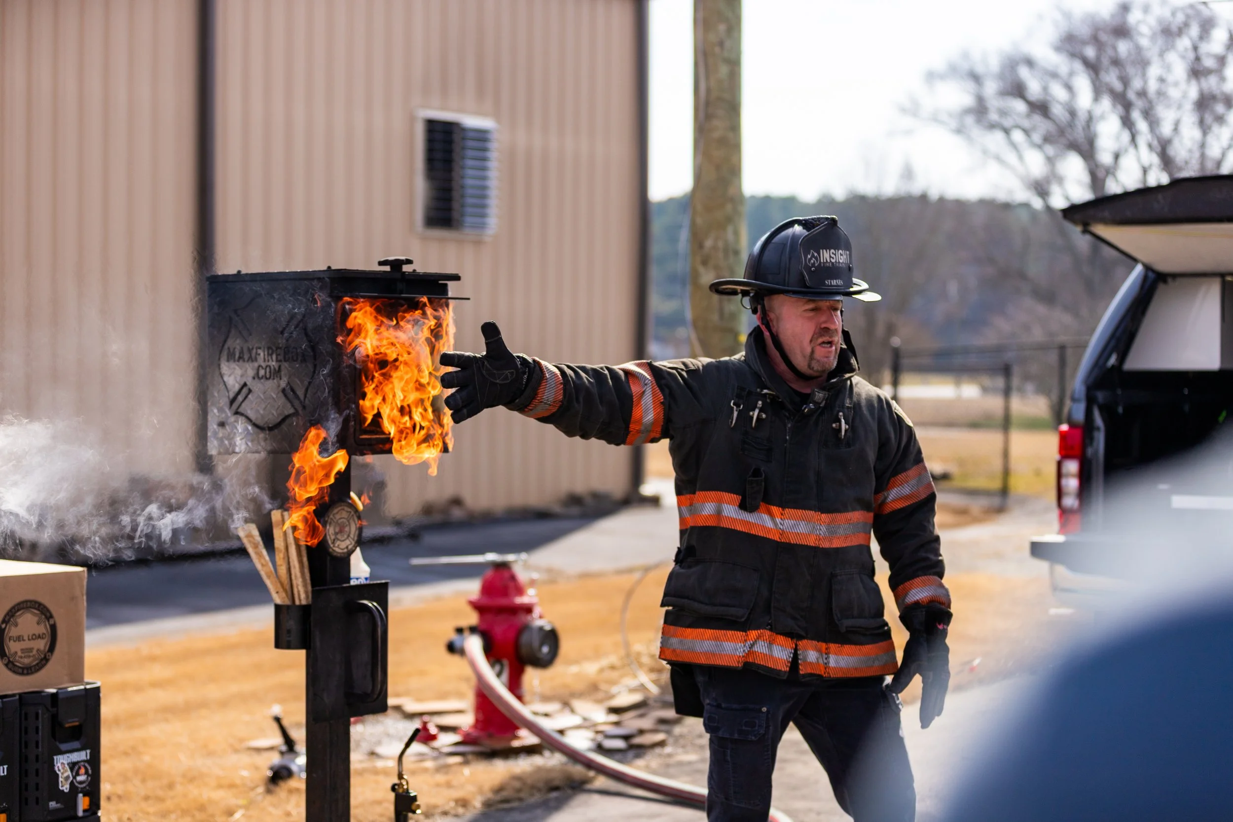 Chief Andrew Starnes Thermal Imaging Camera training