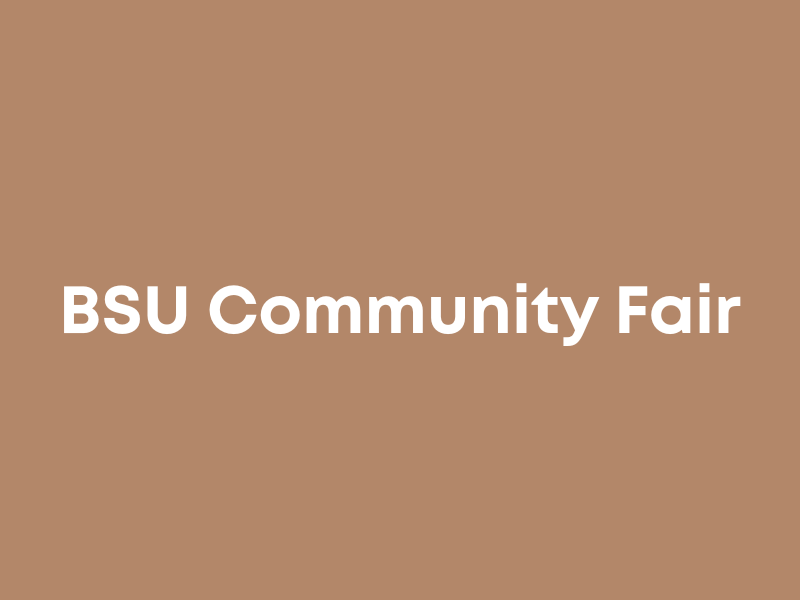 BSU Community Fair