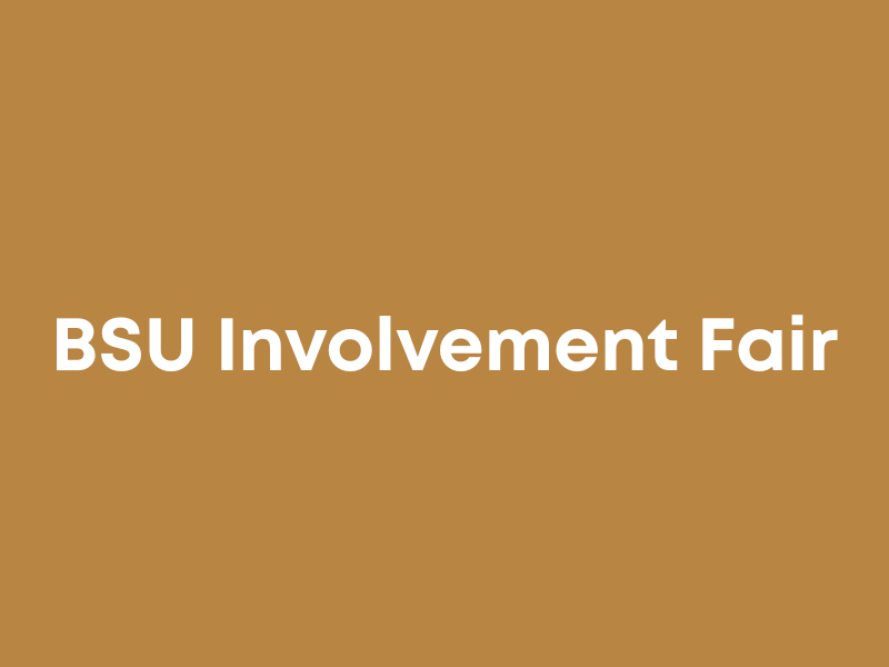 BSU Involvement Fair