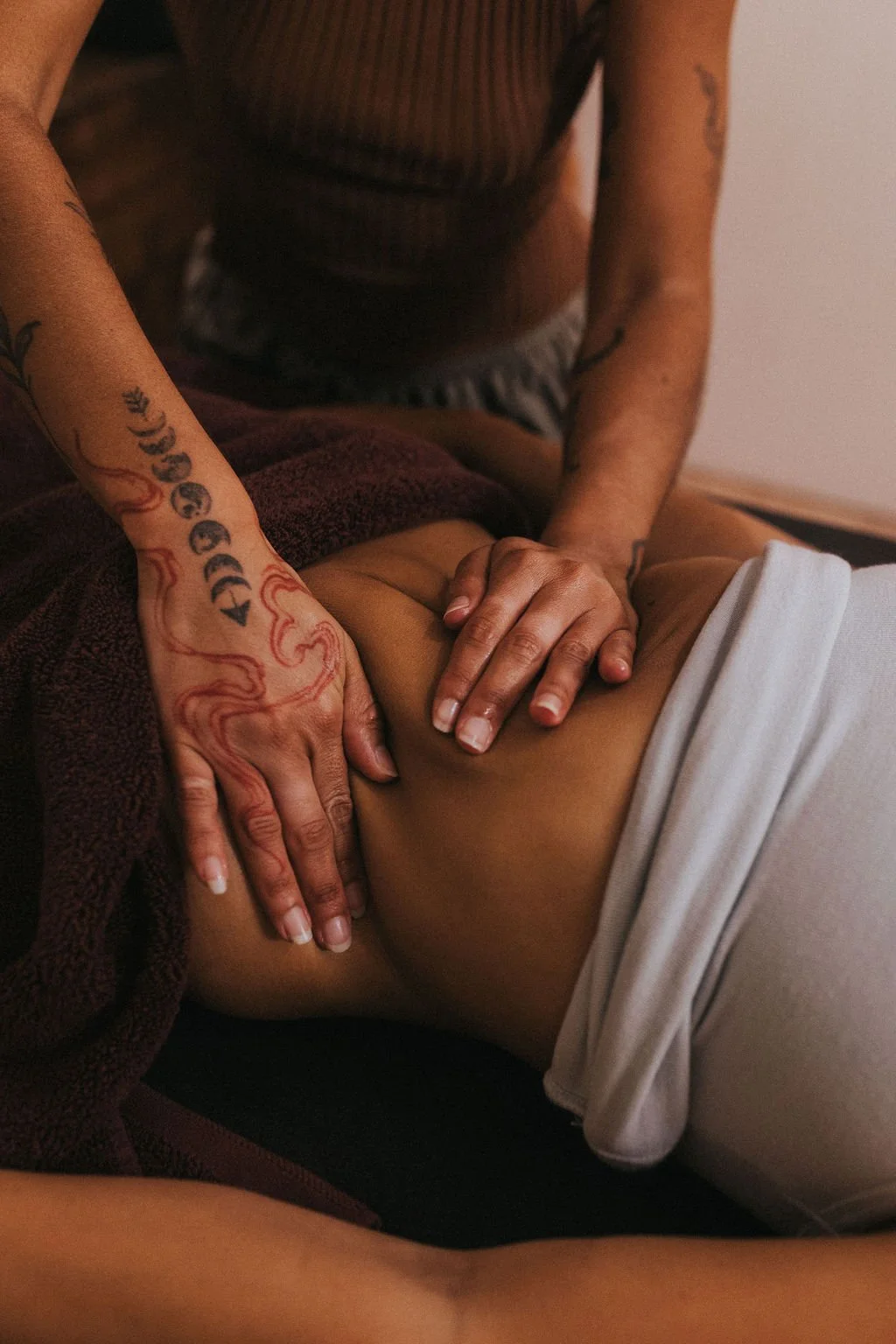 Colon hydrotherapy Abdominal massage