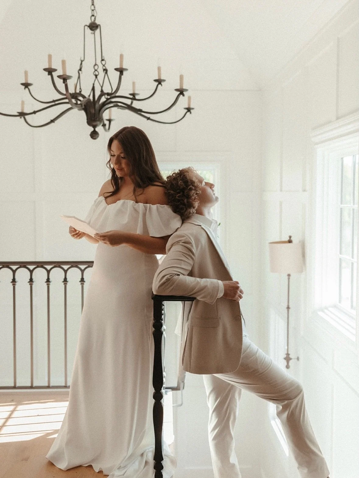 Your wedding day is full of details and busy moments, yet in the quiet just before the ceremony, when you share a private first touch and whisper your vows, everything slows down. 

Photographer: 
@jianataylor