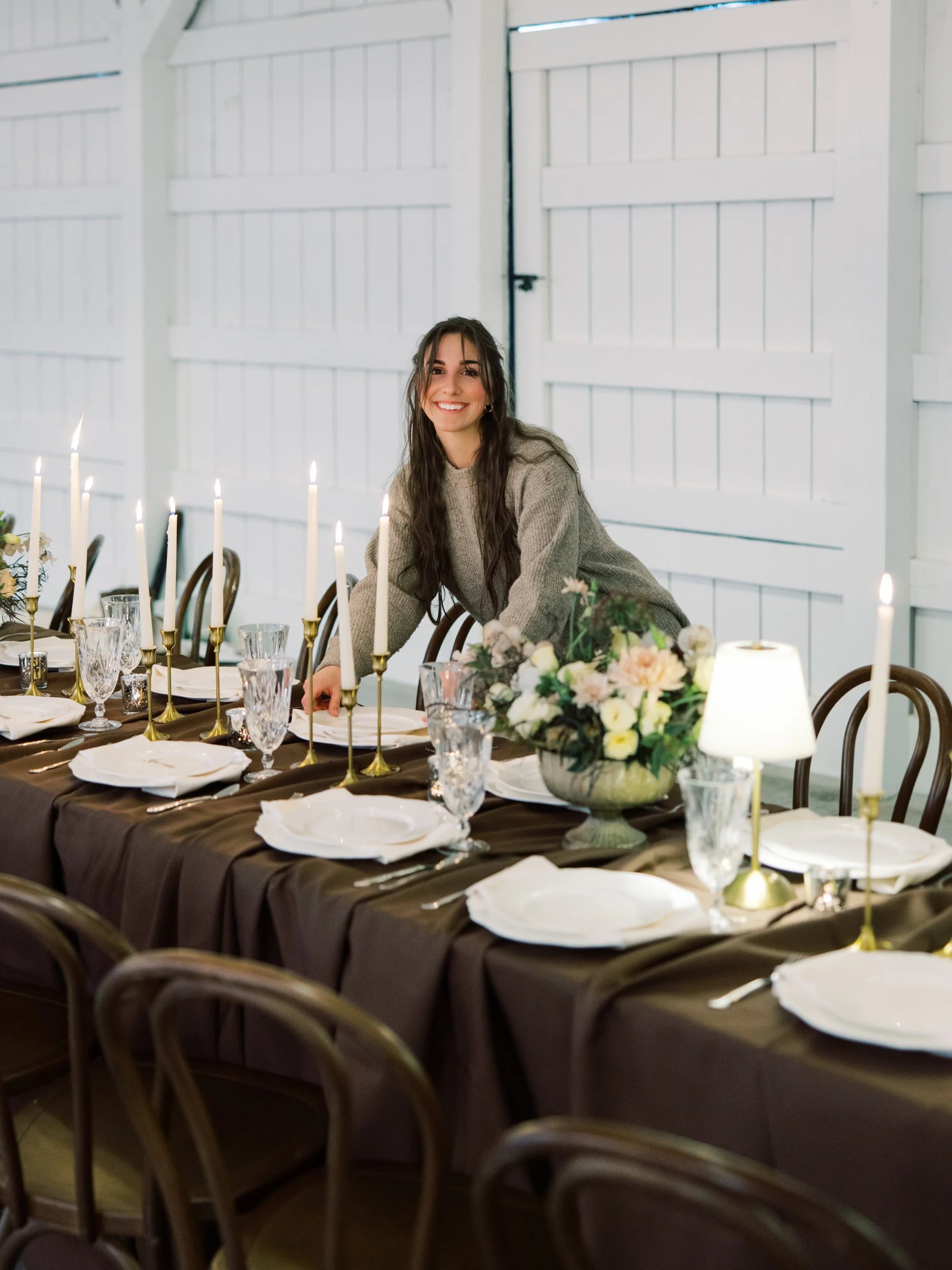 GROWING UP AND WORKING ON SOUTHERN TRACE FARMS, HOSPITALITY WAS ONE OF THE CORE VALUES I WAS RAISED ON. IT WAS IN THAT ENVIRONMENT THAT MY LOVE FOR EVENT PLANNING FIRST BEGAN TO TAKE ROOT.
