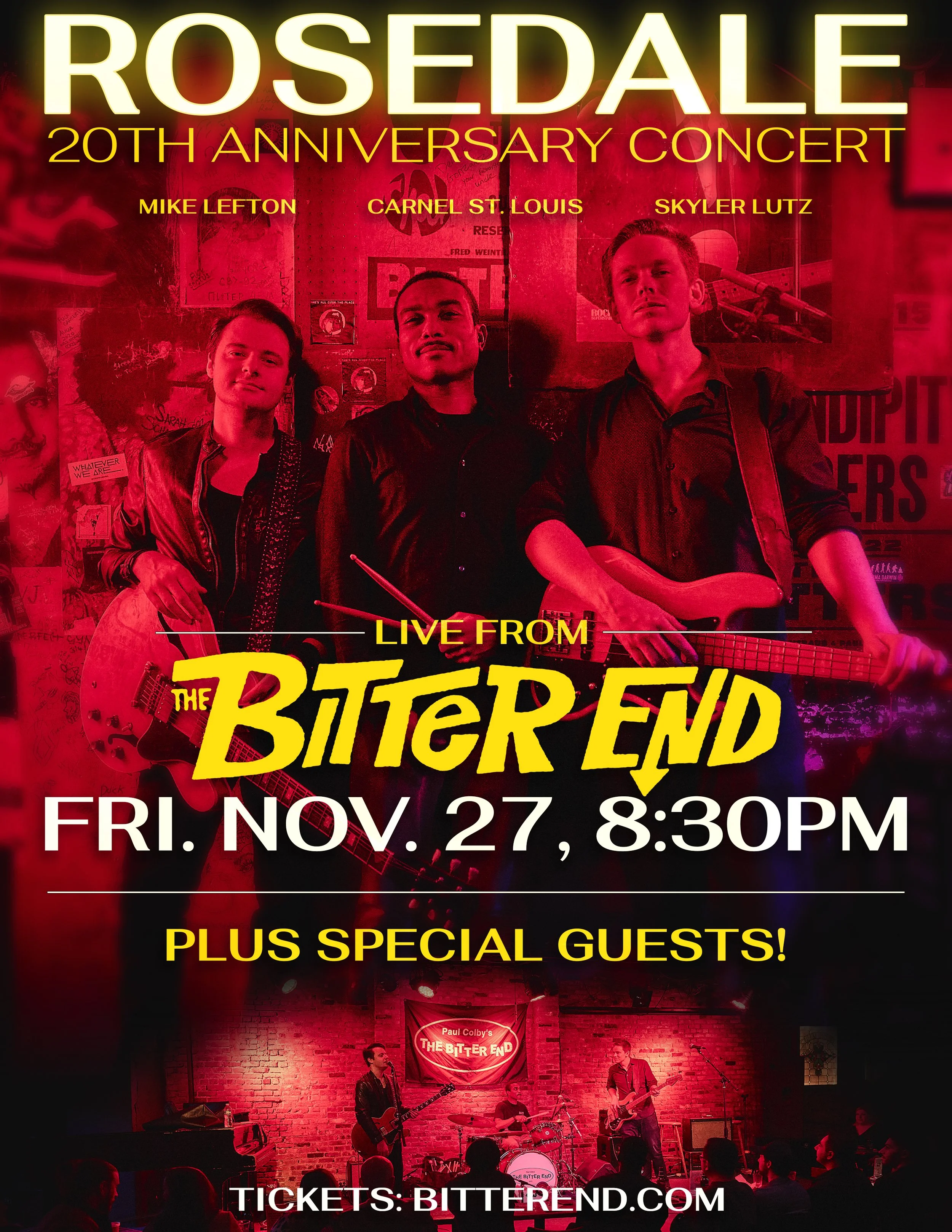 The Bitter End - w/ Rosedale & Special Guests