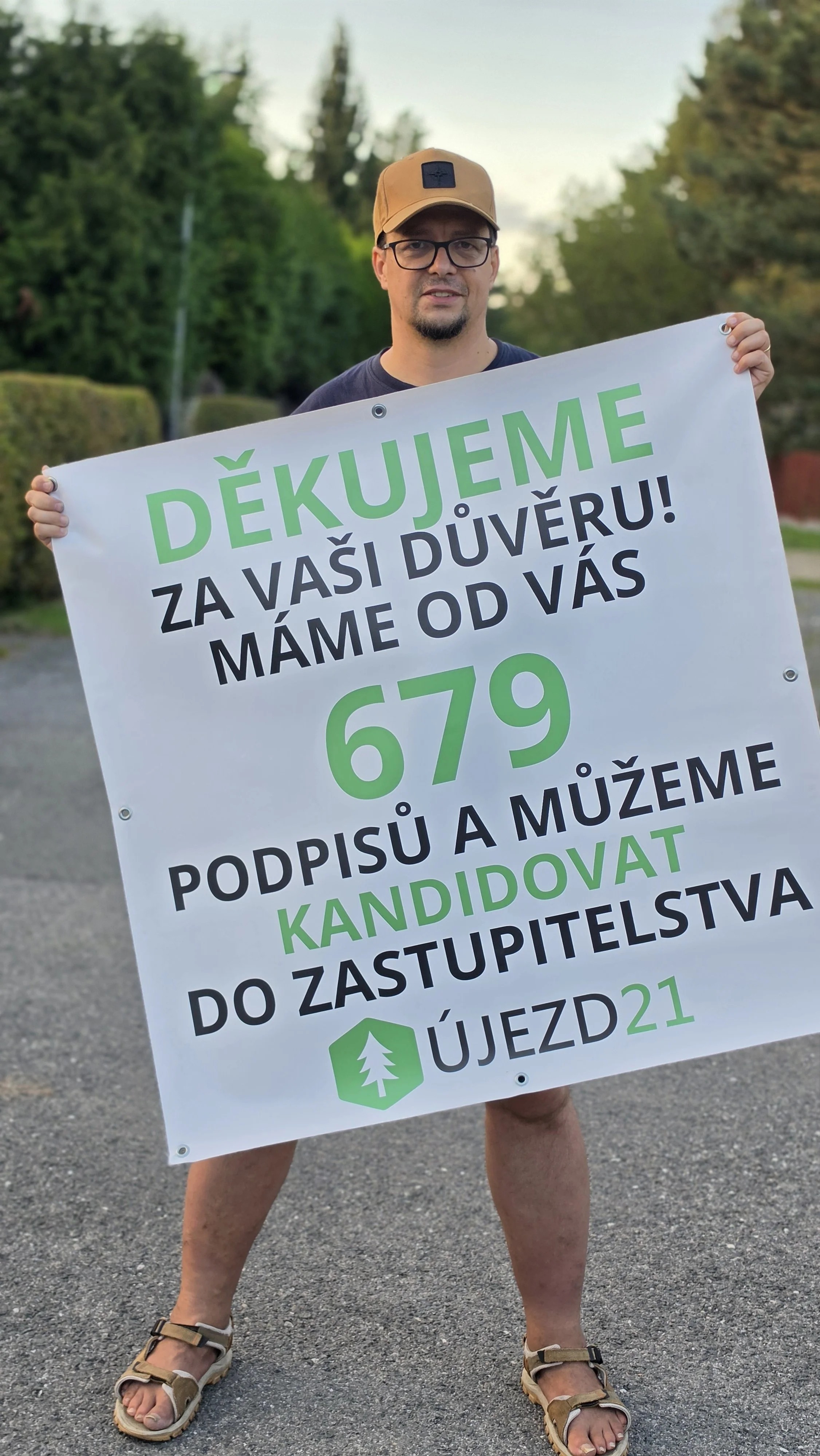 Máme 679 podpisů a jdeme do voleb!