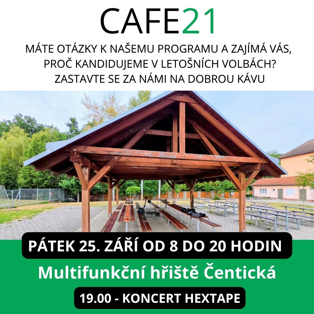 CAFE21 - pátek 25. září