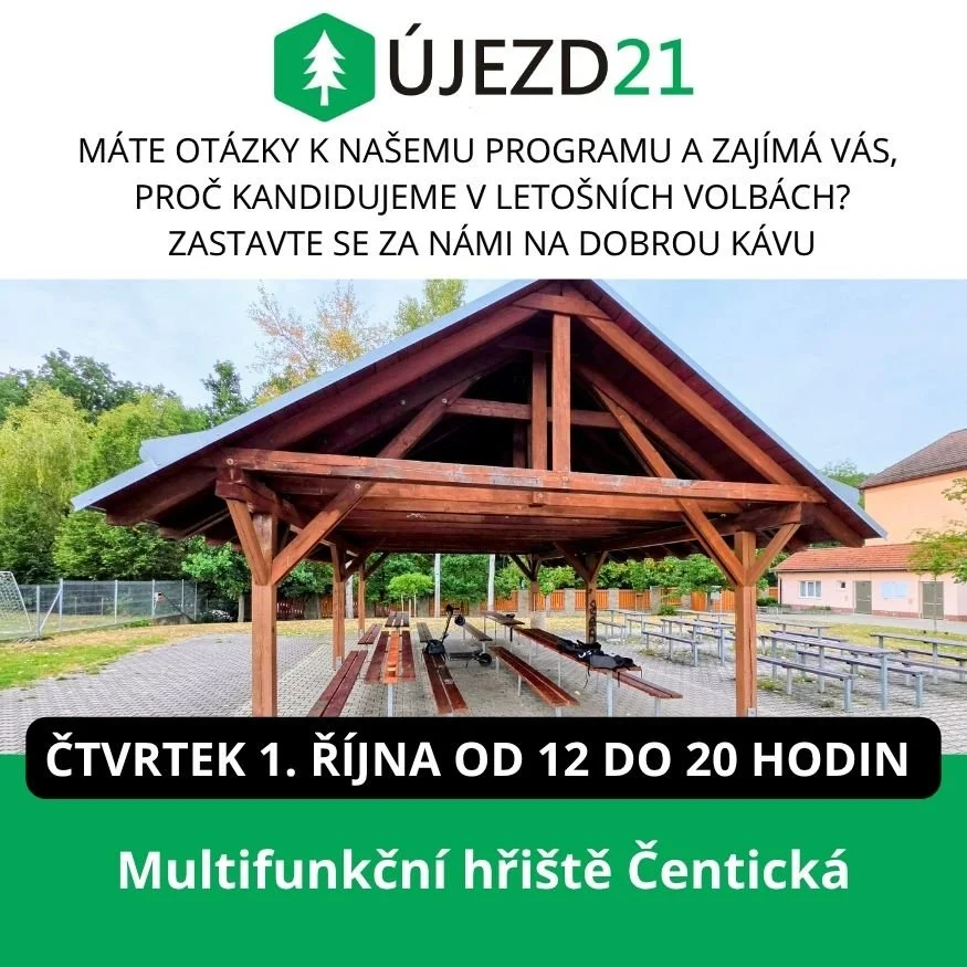 Cafe21 na Multifunkci - čtvrtek 1. října 2026 od 12 do 20 hodin