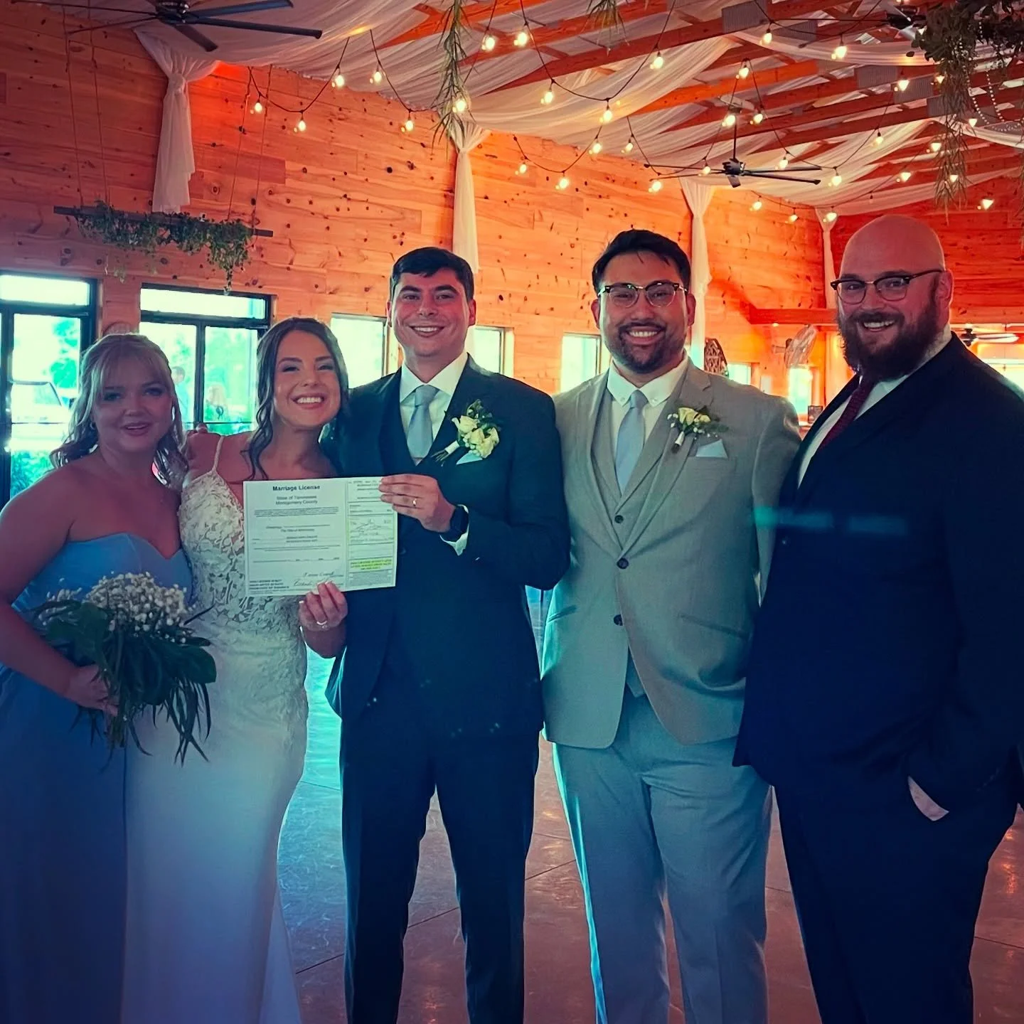 From late-night hangouts to building a life together&mdash;McKinley and Jordan signed, sealed, and officially started their forever. Backed by their bests and holding the proof in hand, this love that grew from friendship just became a forever kind o