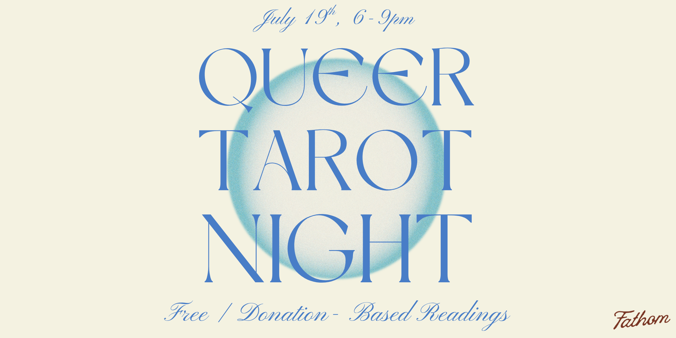 Queer Tarot Night at Fathom