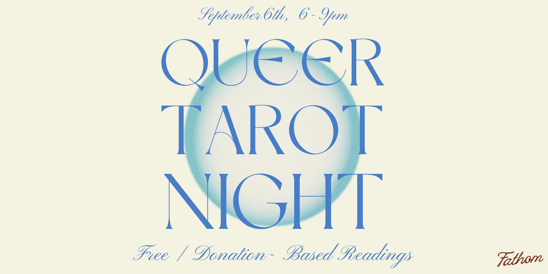 Queer Tarot Night at Fathom