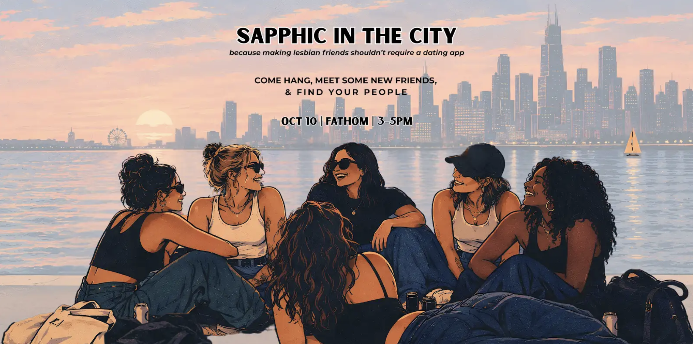 Sapphic in the City: a place to make WLW friends