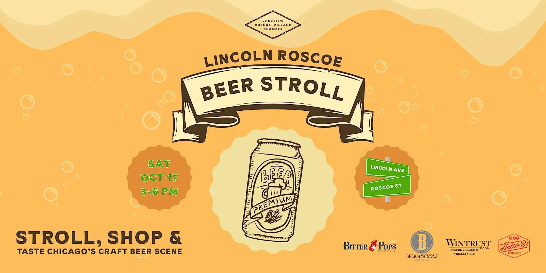 Lincoln Roscoe Beer Stroll