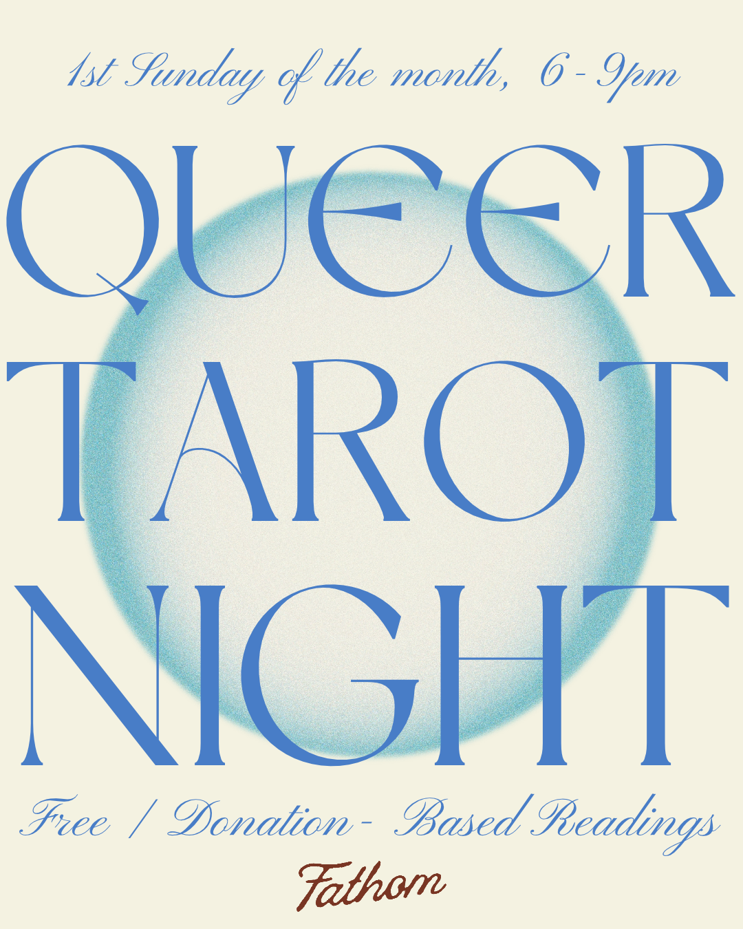 Queer Tarot Night at Fathom