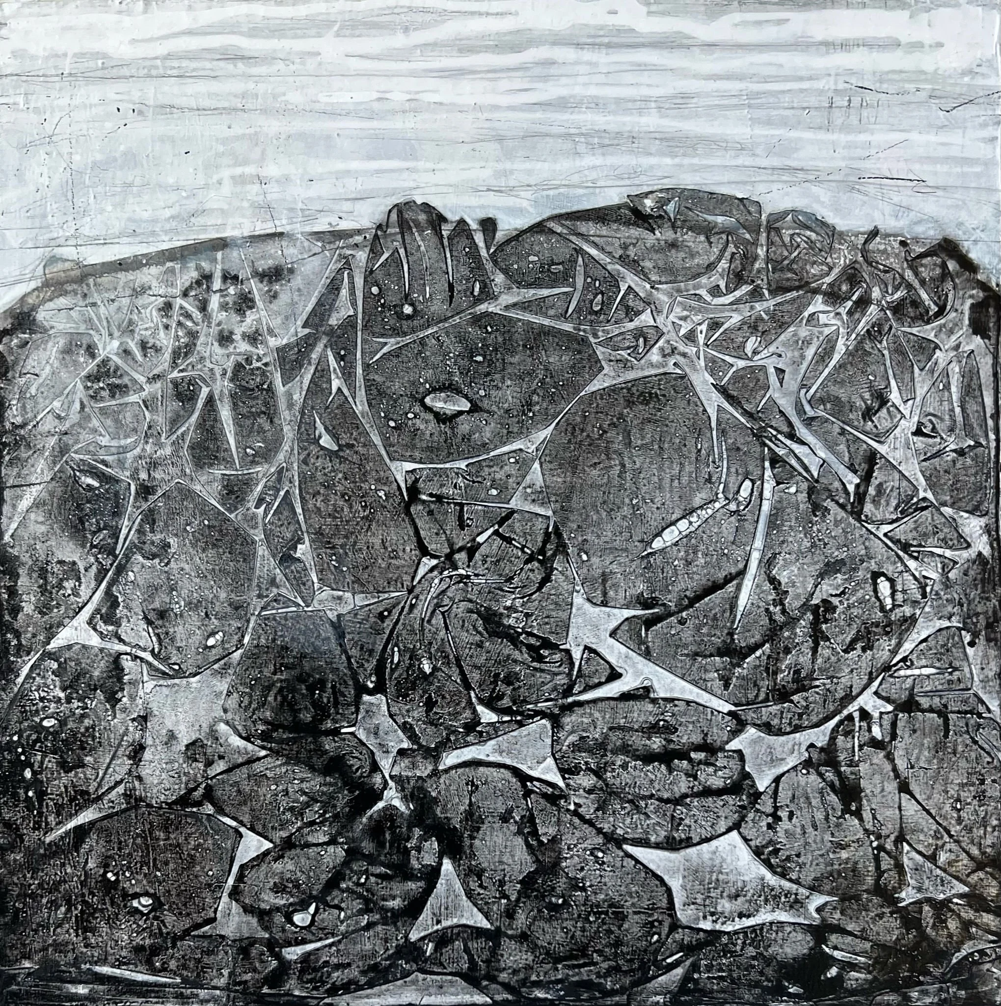 Untitled 12x12" Sold
