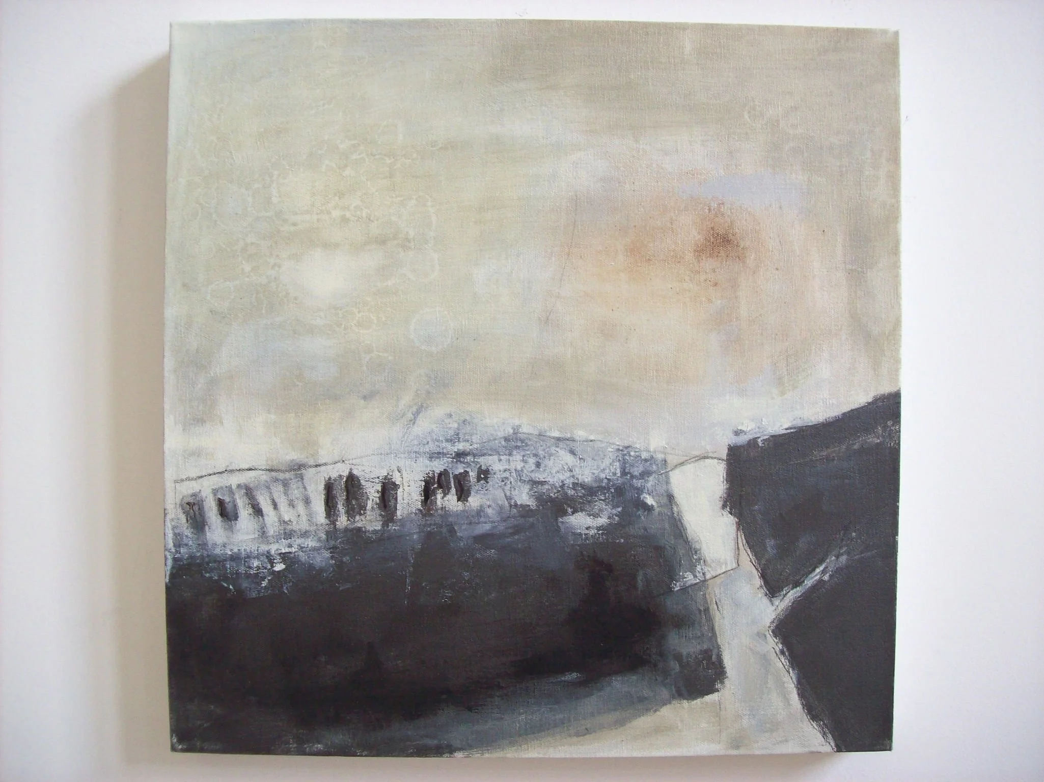 Somewhere 18x18" Sold