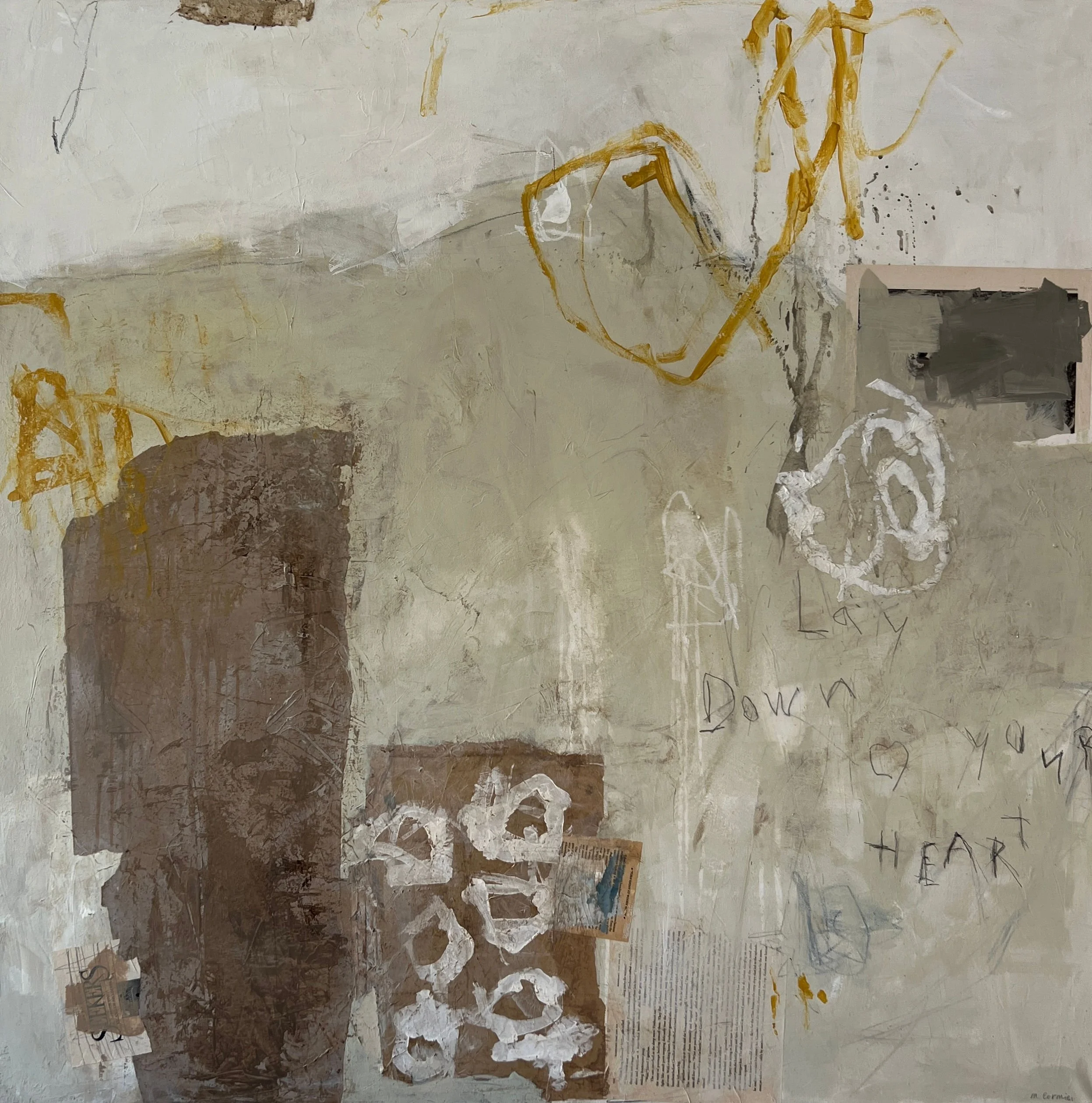Lay Down Your Heart 48x48"