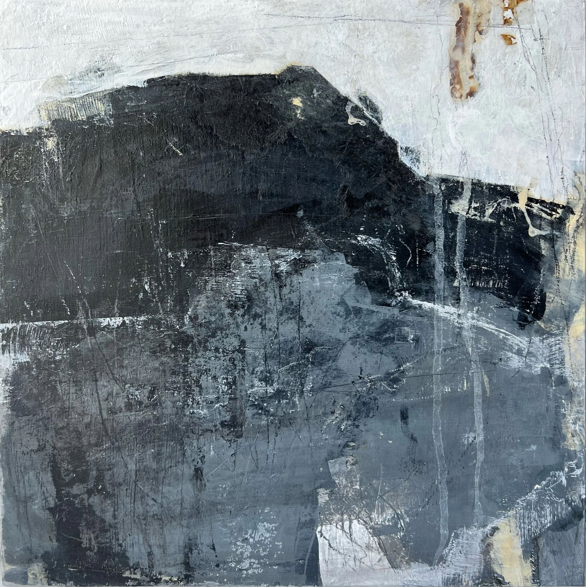 Along The Plateau 12x12"

