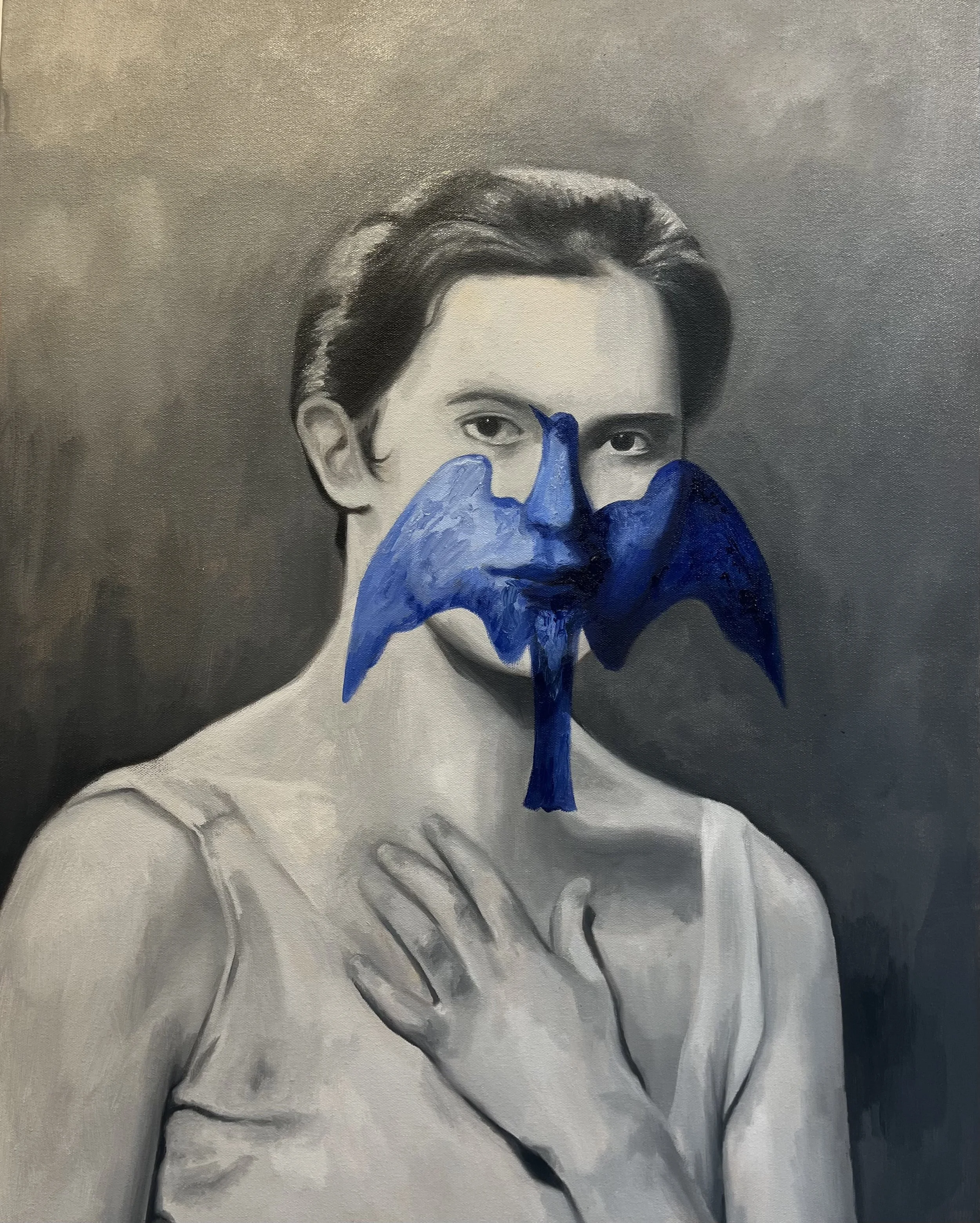 Jane, 2024, oil on canvas, 30" x 24"