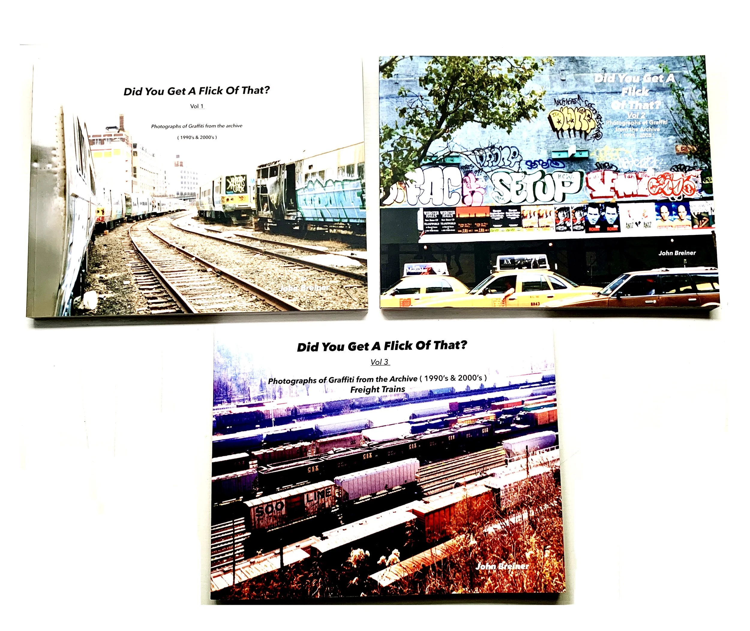 "Did You Get A Flick of That "? - ( 3 pack of Graffiti photo books. )