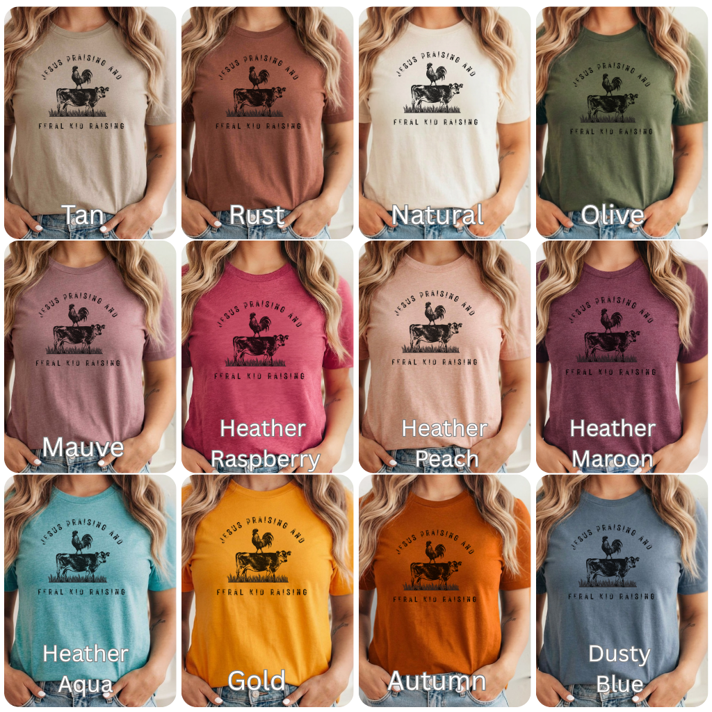 Jesus Praising Feral Kid Raising.png