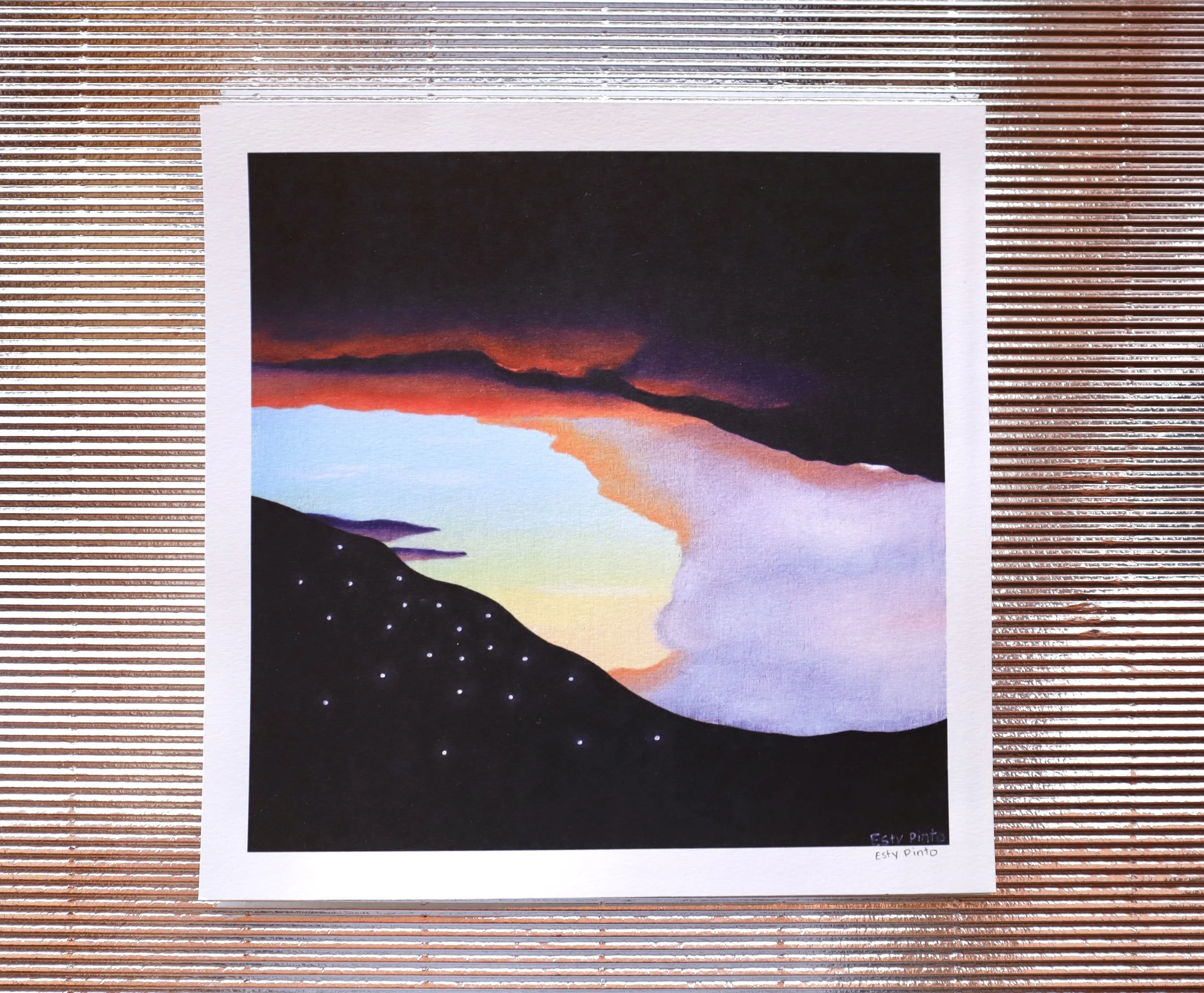 “Atardecer en San Cris” Print