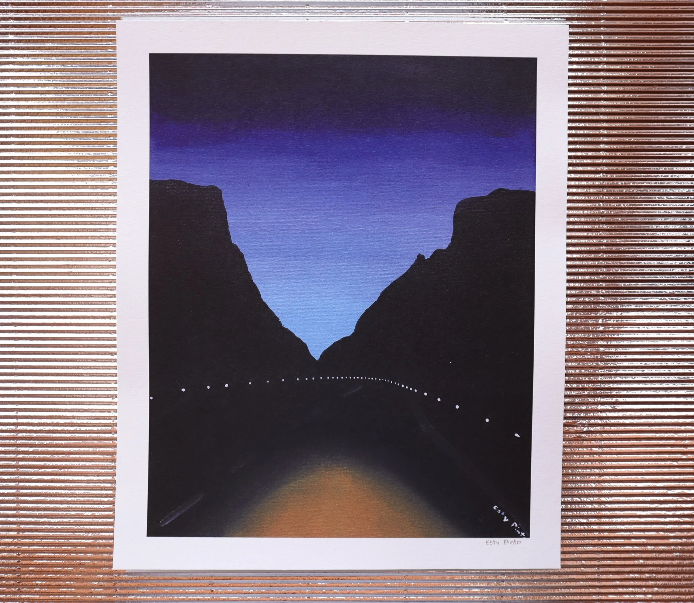 “Carretera de Noche” Print