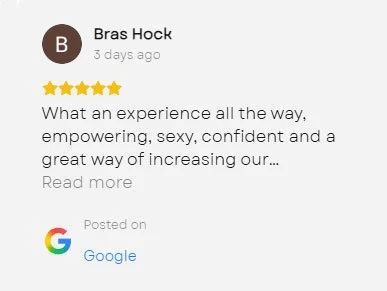 Google Review by Kate and Brad