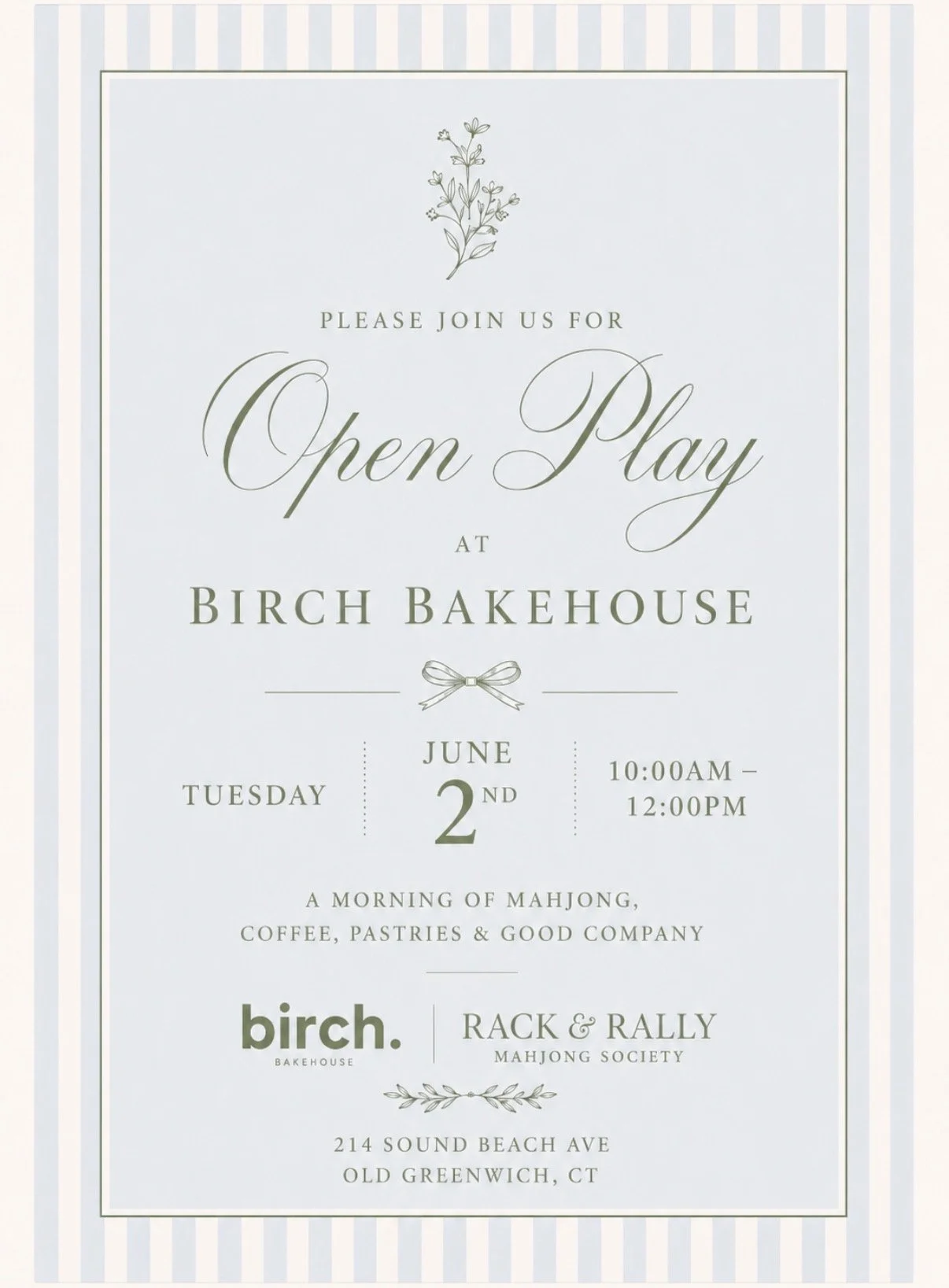 Open Play at Birch Bakehouse 6/2