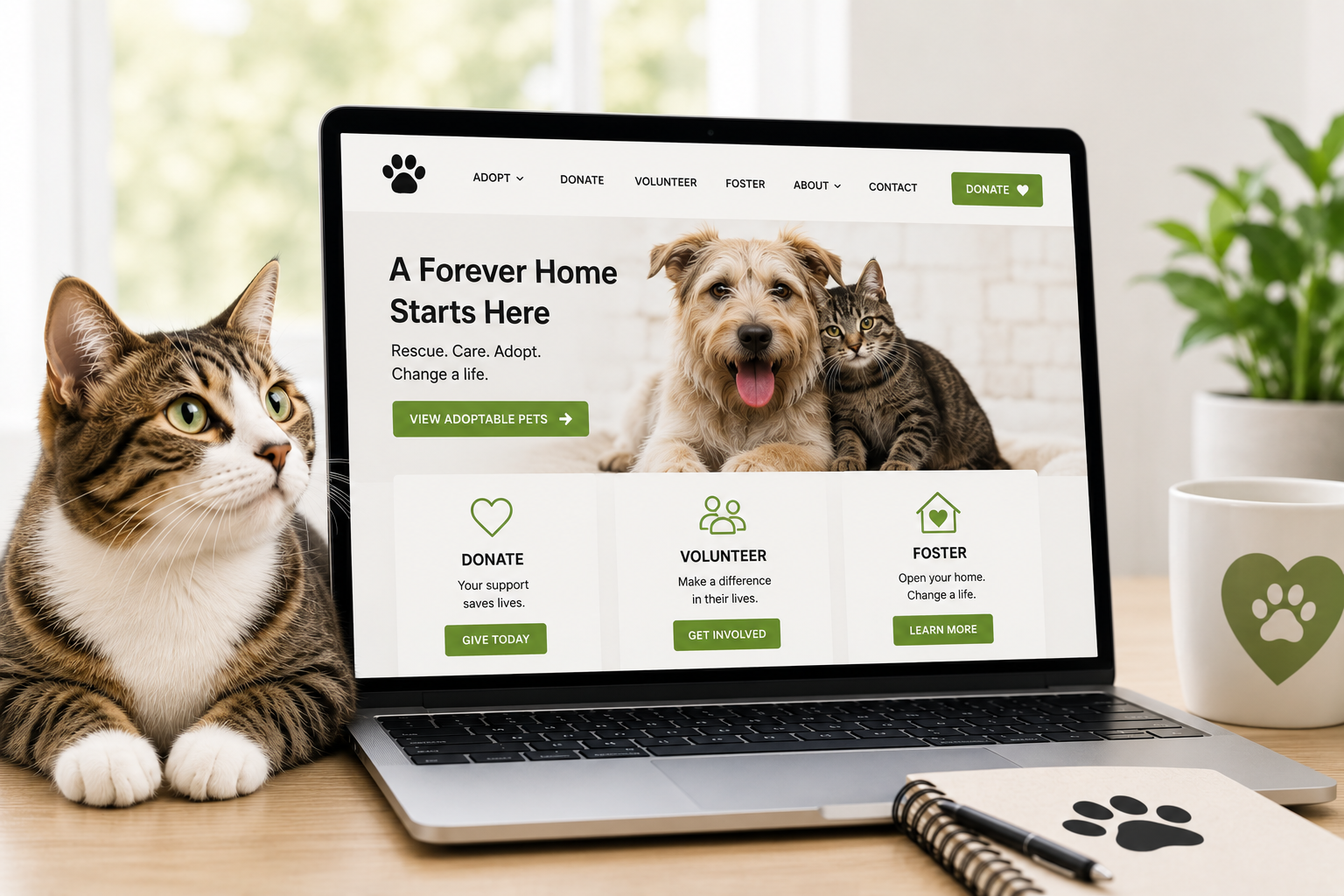 The Animal Shelter Website Checklist: Can Your Site Actually Convert Visitors?